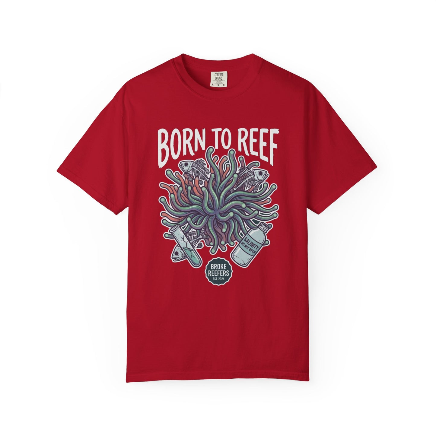 BORN TO REEF – Saltwater Aquarium Graphic T-Shirt