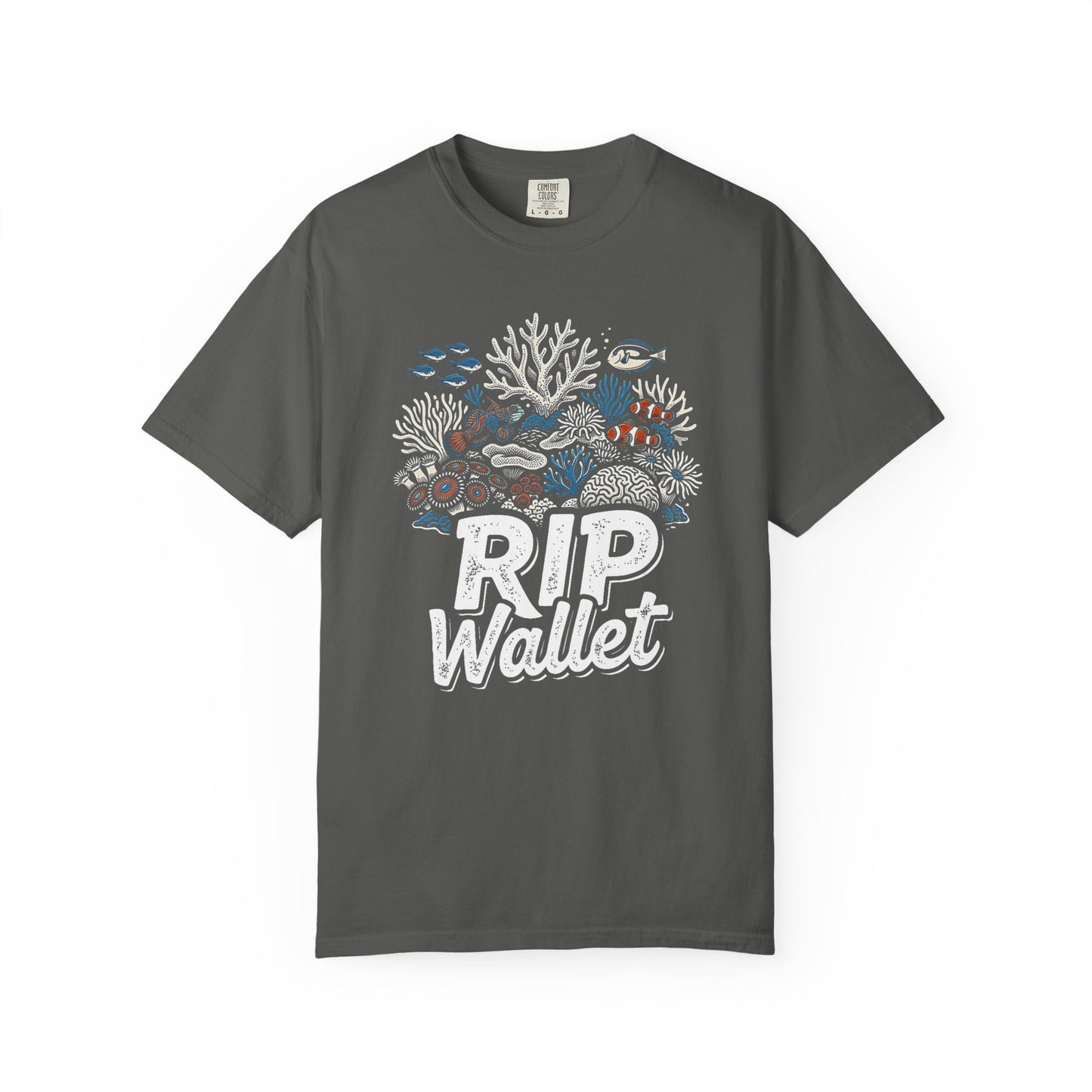 RIP WALLET – Saltwater Aquarium Graphic T-Shirt
