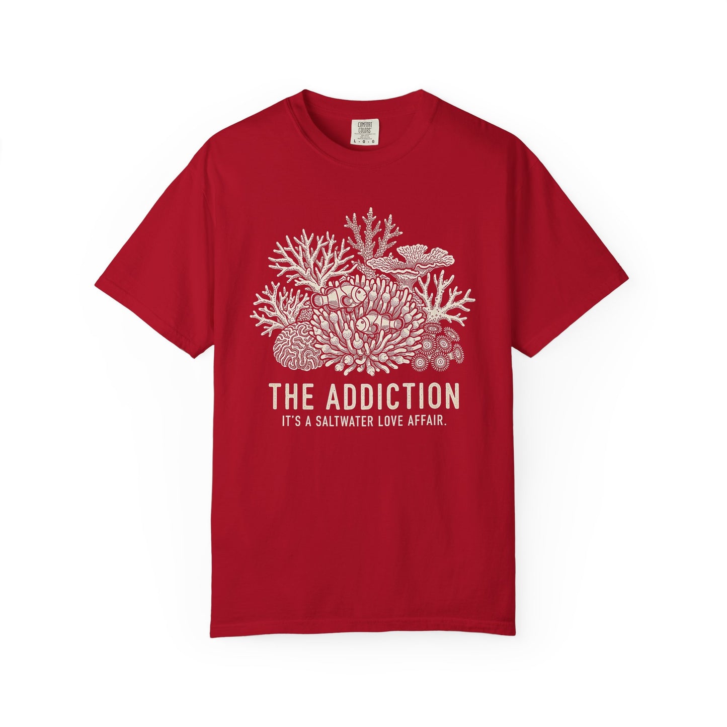THE ADDICTION – Saltwater Aquarium Graphic T-Shirt
