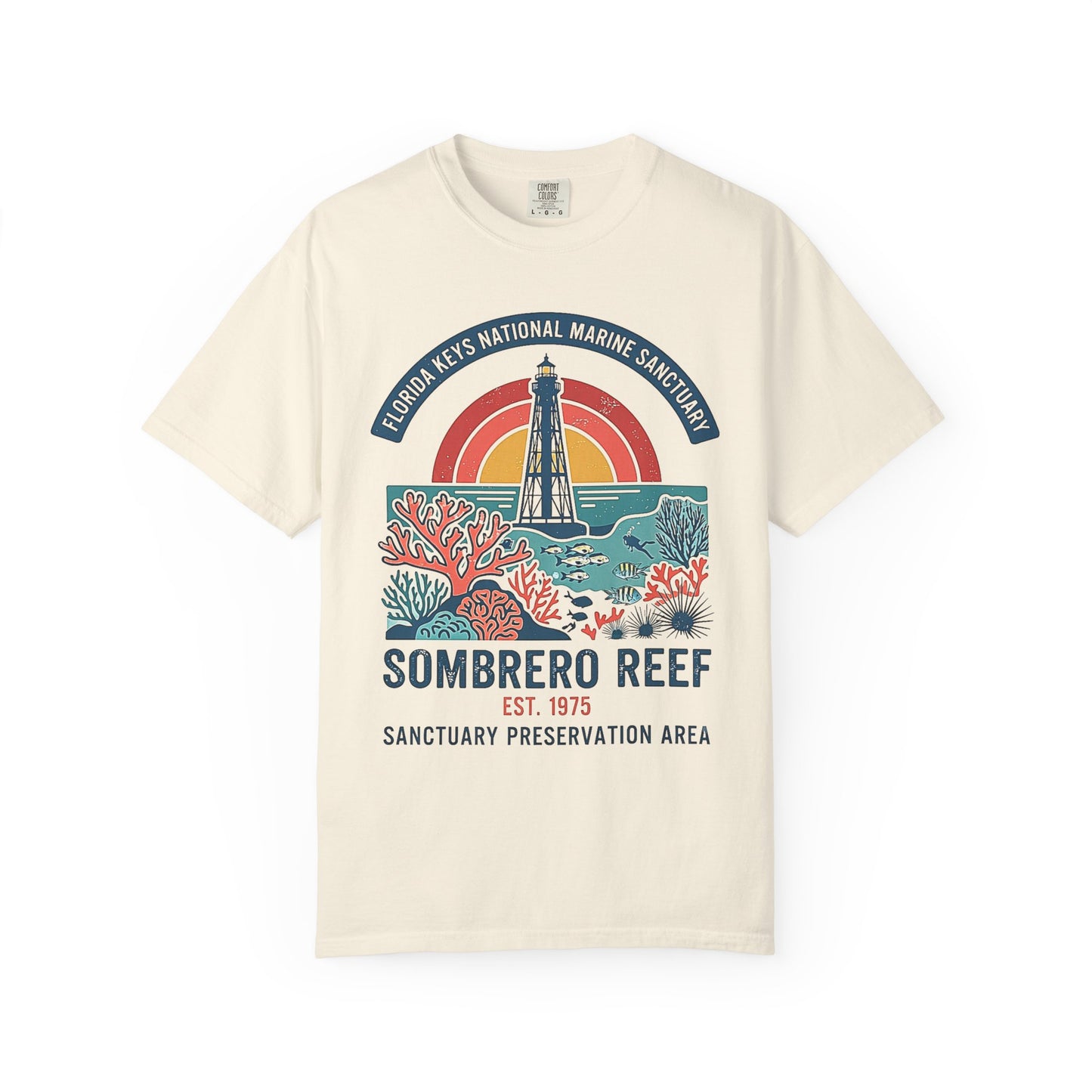 SOMBRERO REEF – Florida Keys National Marine Sanctuary Graphic T-Shirt
