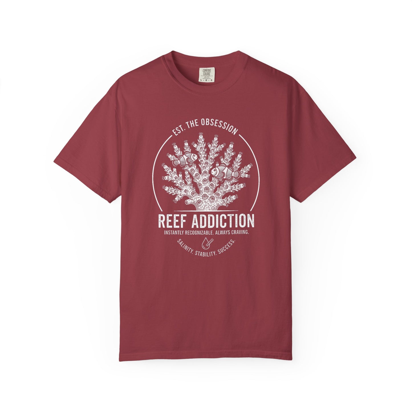 REEF ADDICTION – Saltwater Aquarium Graphic T-Shirt