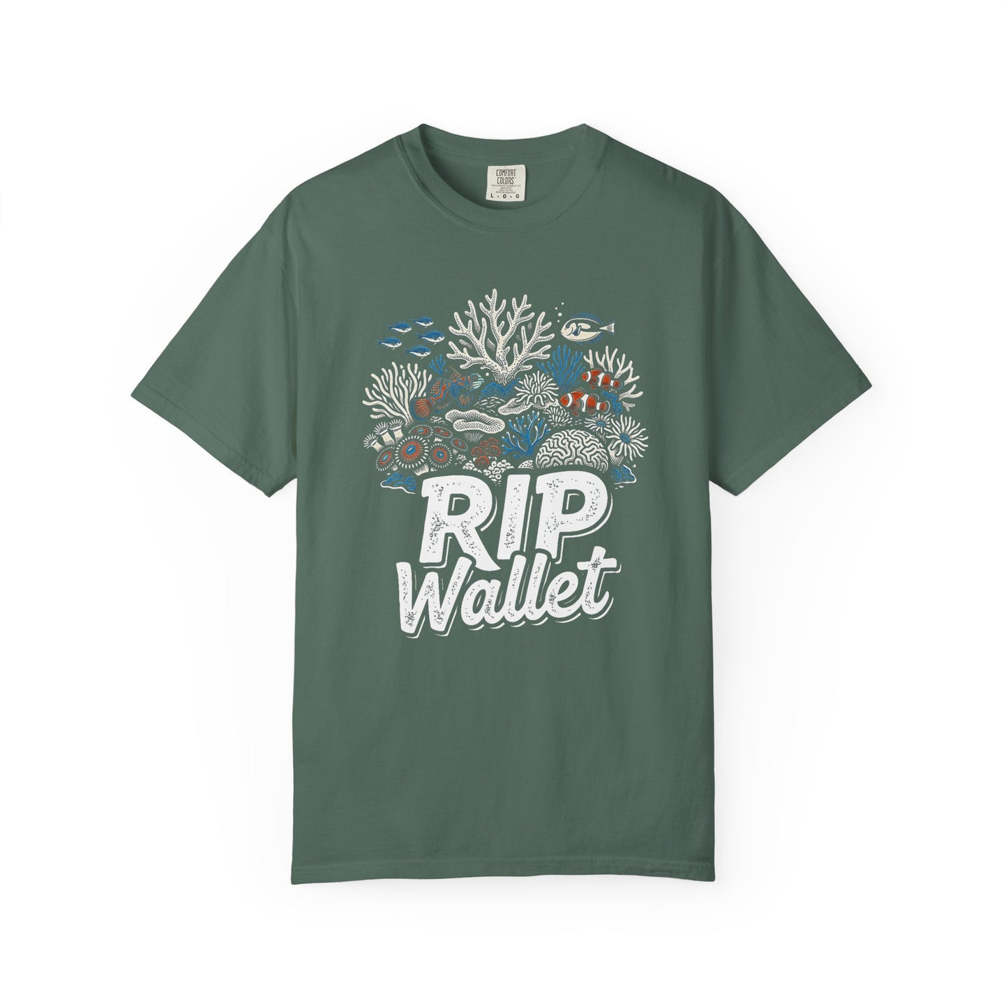 RIP WALLET – Saltwater Aquarium Graphic T-Shirt