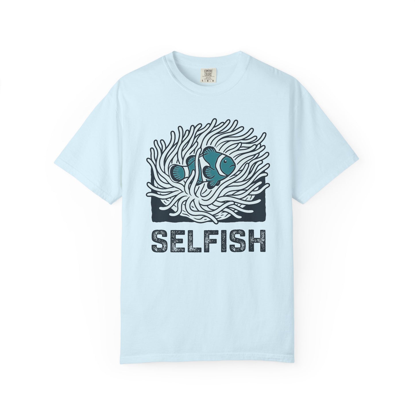 SELFISH – Clownfish in Anemone Saltwater Aquarium Graphic T-Shirt