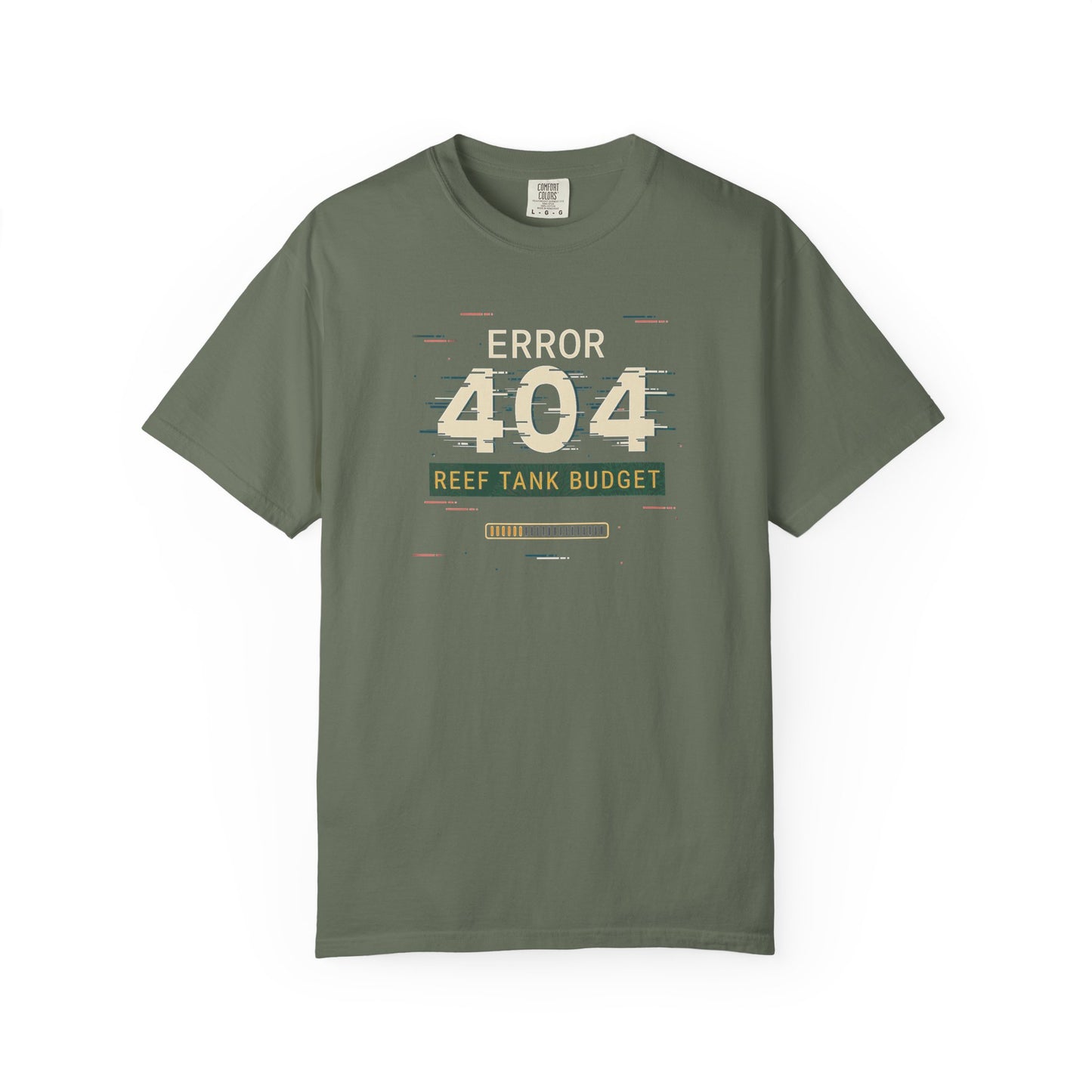 ERROR 404: REEF TANK BUDGET – Saltwater Aquarium Graphic T-Shirt