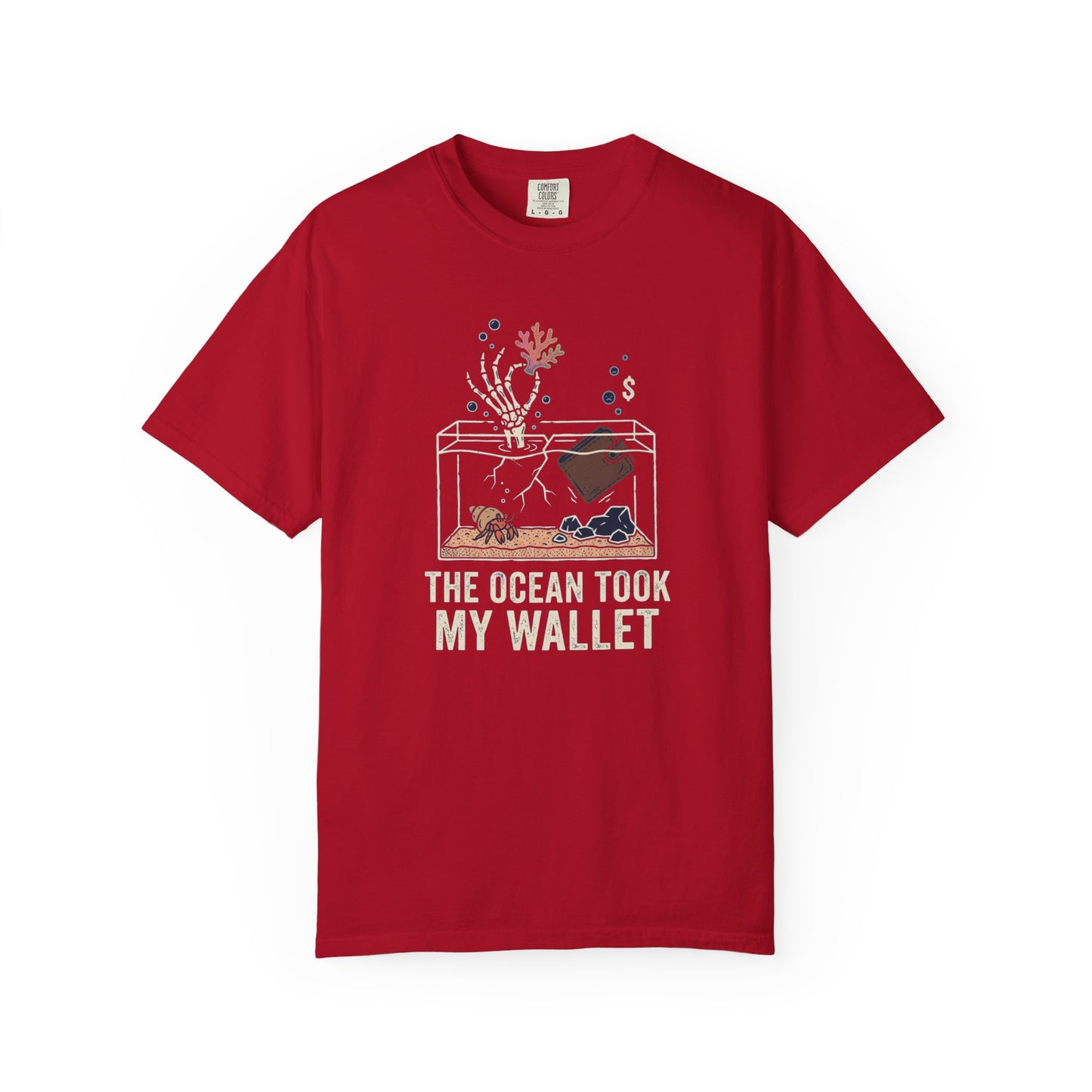THE OCEAN TOOK MY WALLET – Saltwater Aquarium Graphic T-Shirt
