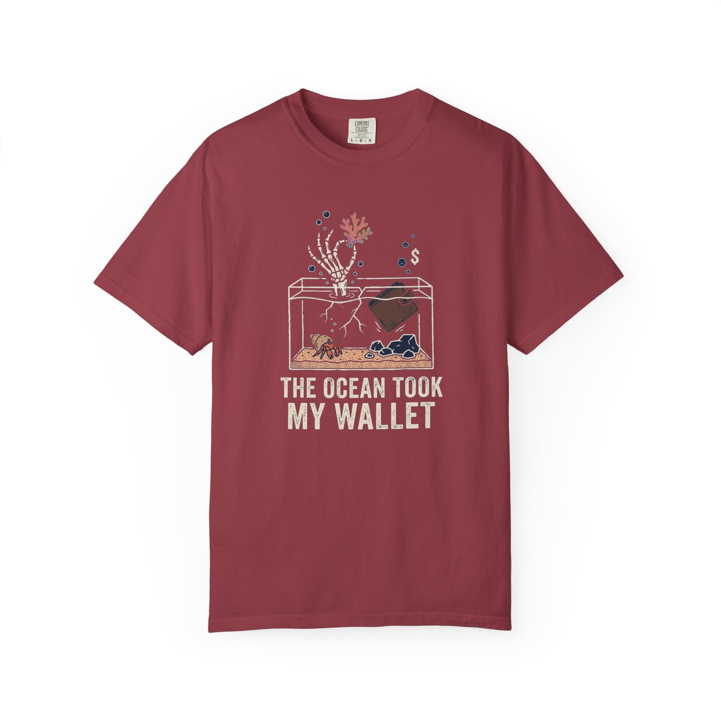 THE OCEAN TOOK MY WALLET – Saltwater Aquarium Graphic T-Shirt