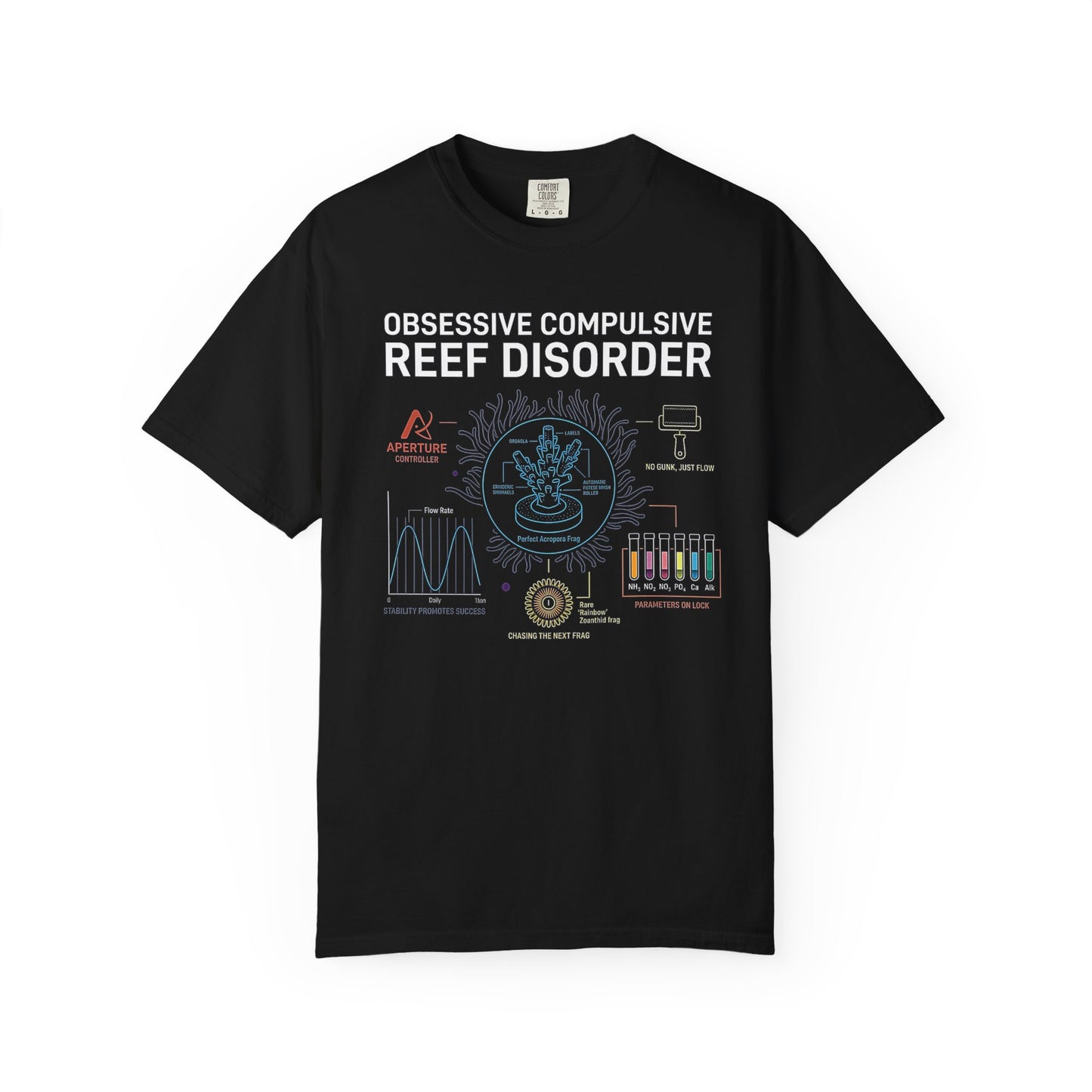 OBSESSIVE COMPULSIVE REEF DISORDER – Saltwater Aquarium Graphic T-Shirt