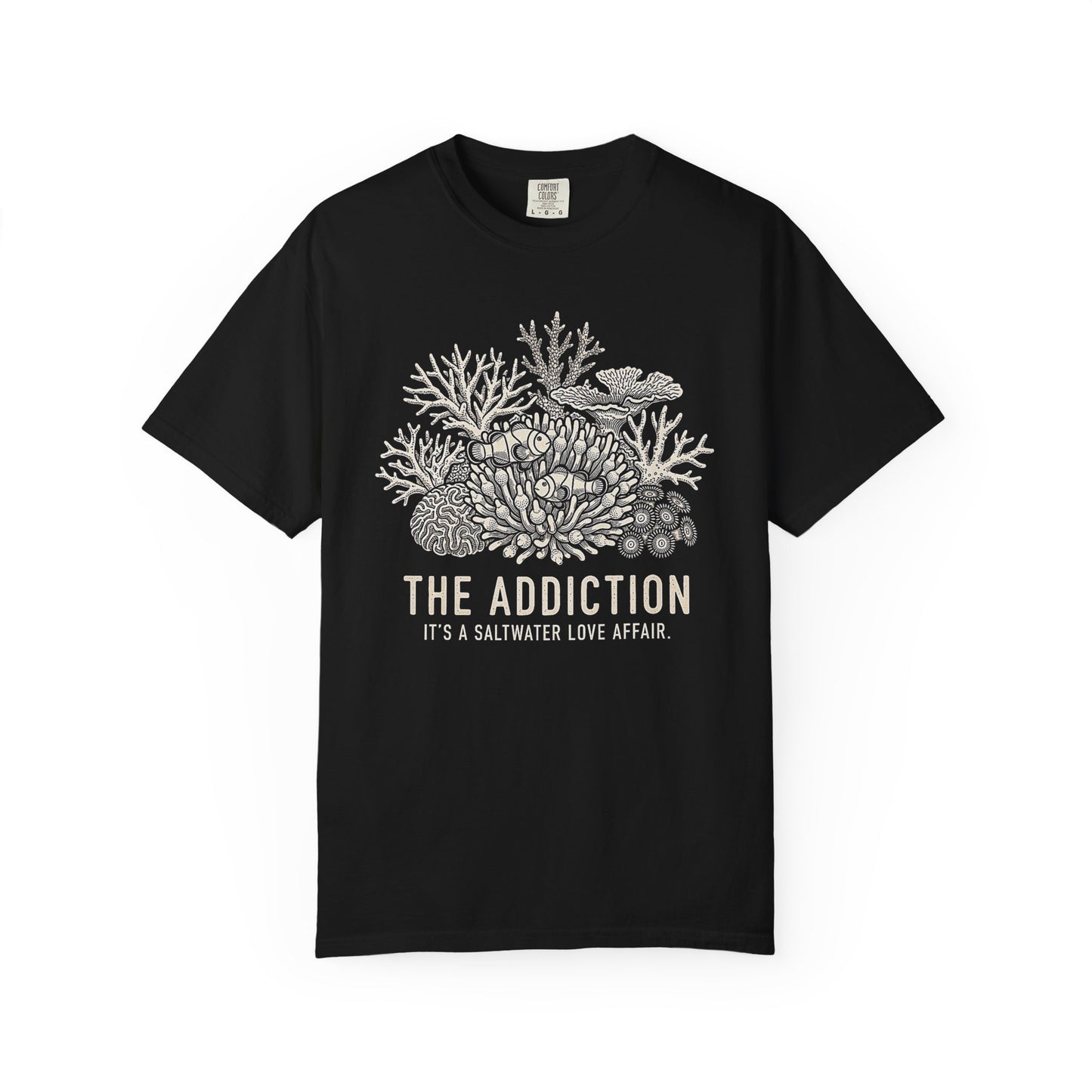 THE ADDICTION – Saltwater Aquarium Graphic T-Shirt