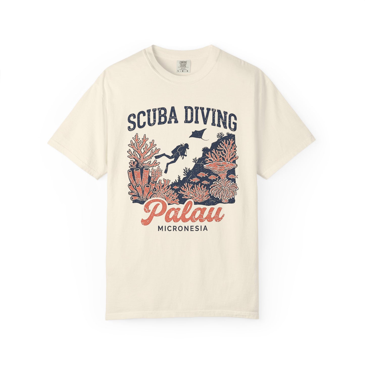 SCUBA DIVING PALAU – Saltwater Aquarium Graphic T-Shirt