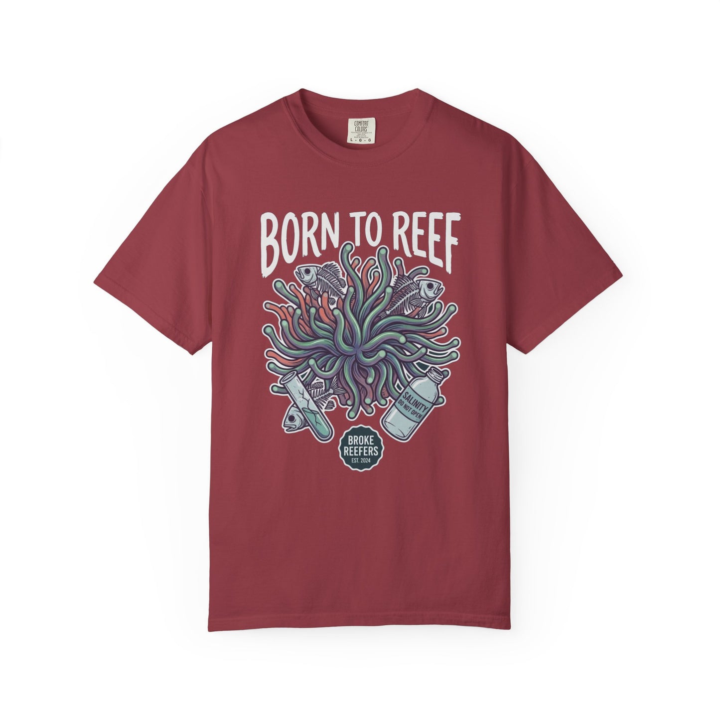 BORN TO REEF – Saltwater Aquarium Graphic T-Shirt