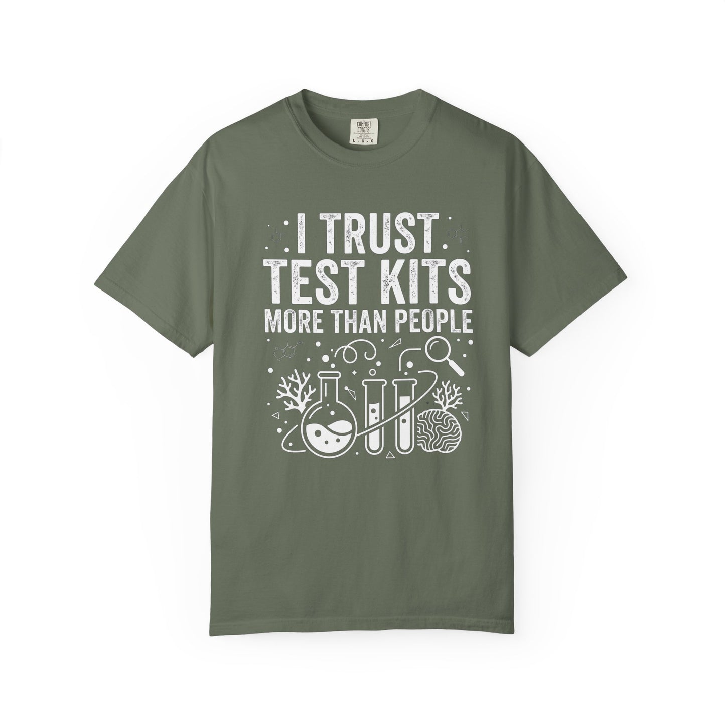 I TRUST TEST KITS MORE THAN PEOPLE – Saltwater Aquarium Graphic T-Shirt