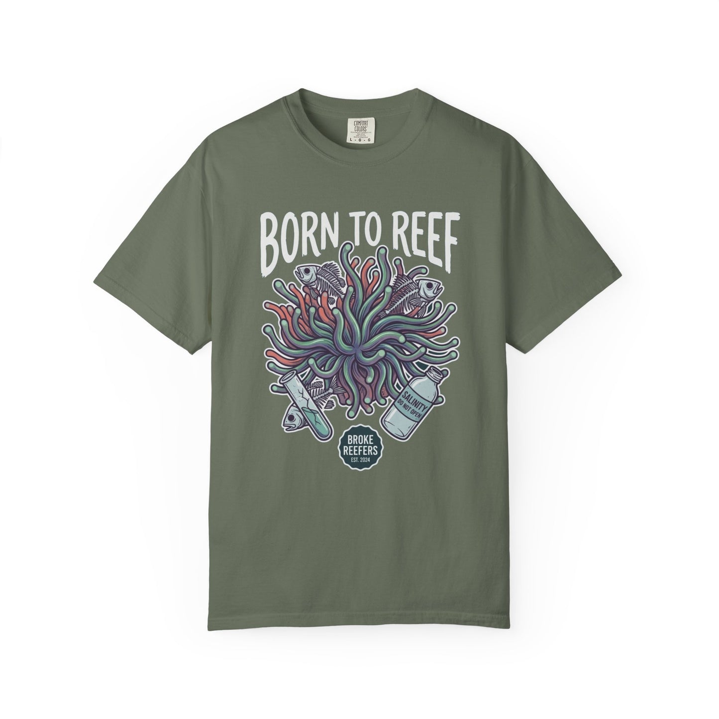 BORN TO REEF – Saltwater Aquarium Graphic T-Shirt