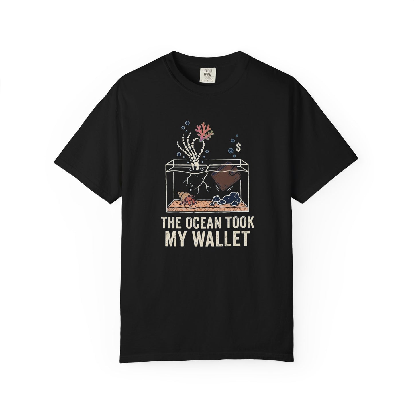 THE OCEAN TOOK MY WALLET – Saltwater Aquarium Graphic T-Shirt