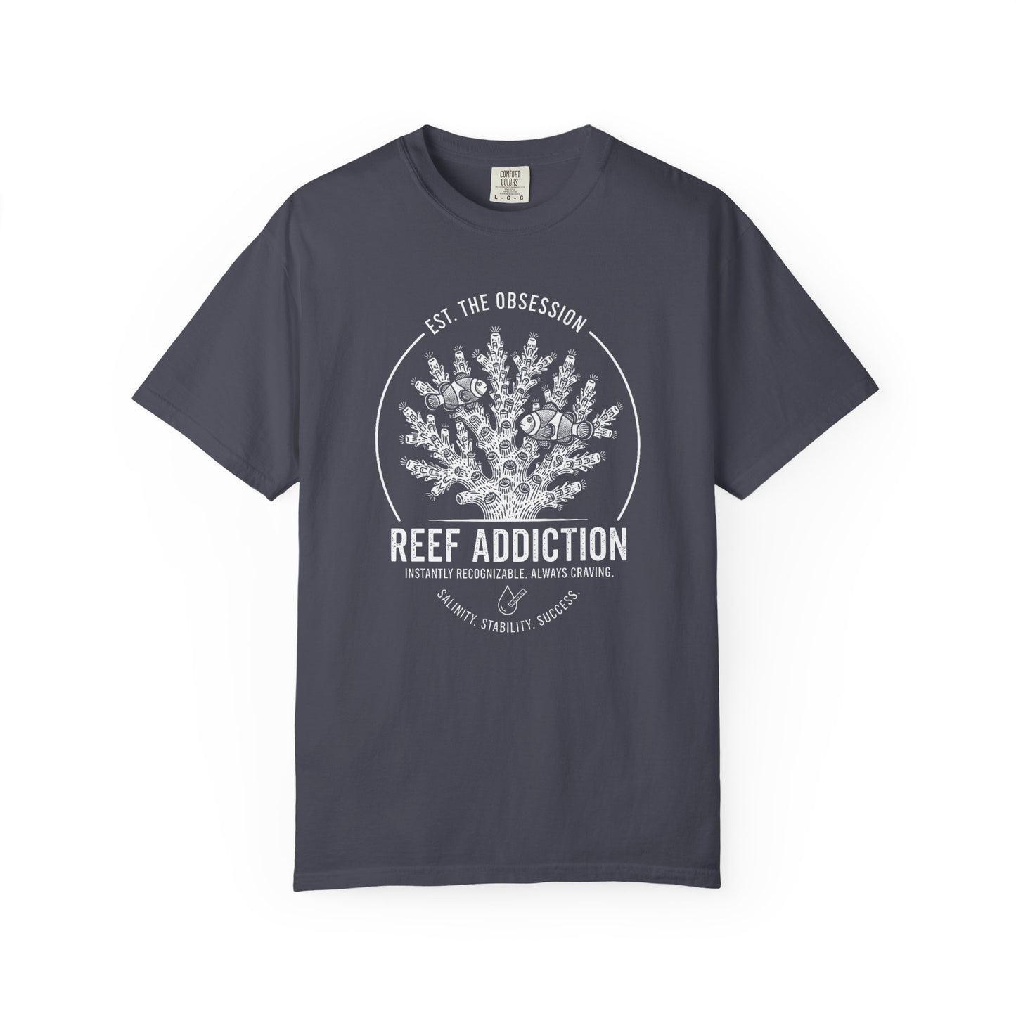 REEF ADDICTION – Saltwater Aquarium Graphic T-Shirt