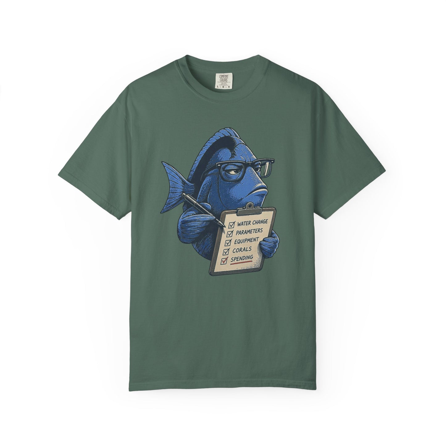 THE REEFER’S CHECKLIST – Saltwater Aquarium Graphic T-Shirt