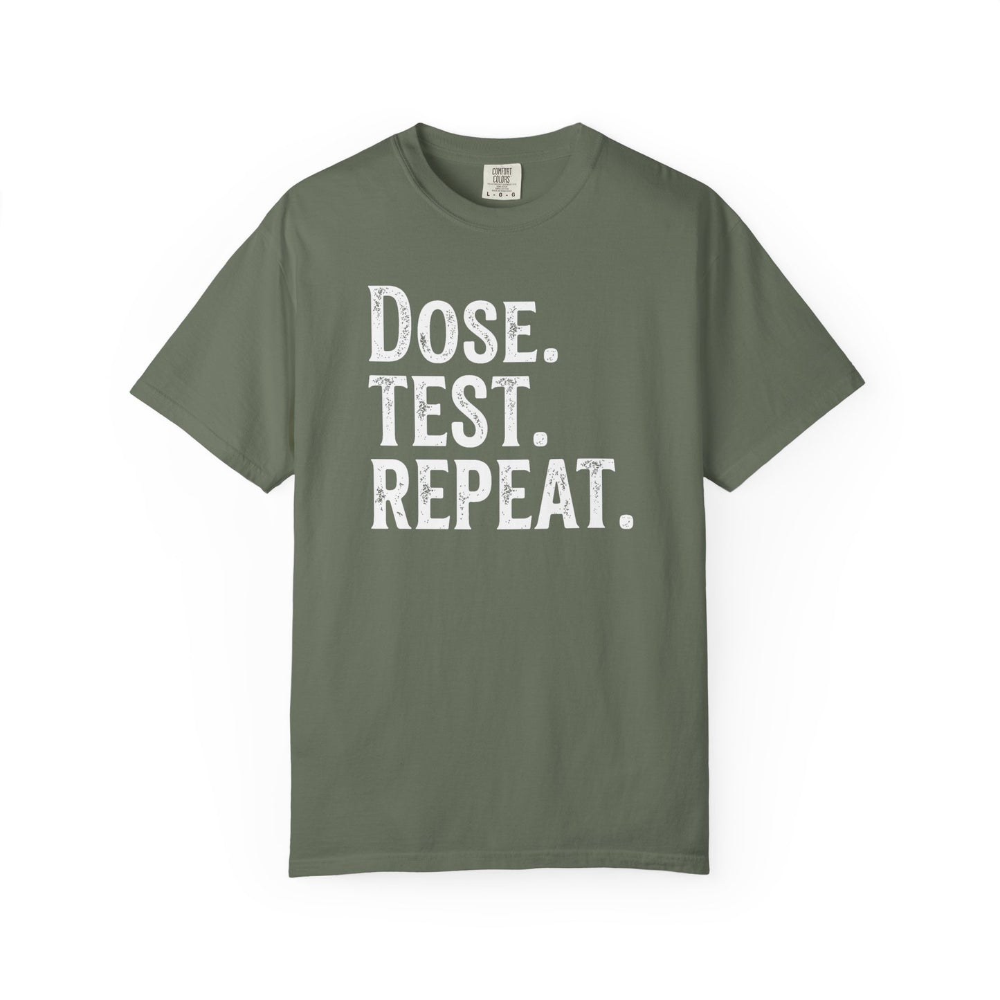 DOSE. TEST. REPEAT. – Saltwater Aquarium Graphic T-Shirt