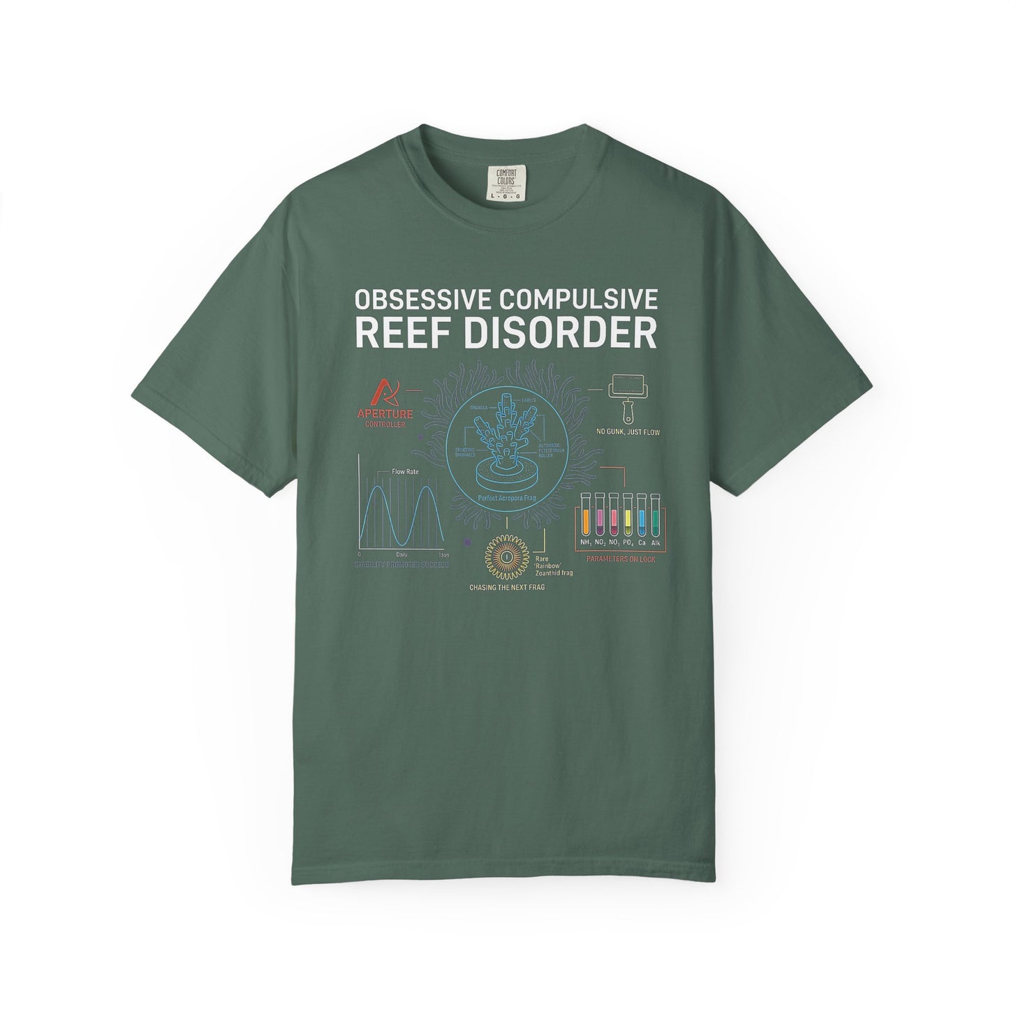 OBSESSIVE COMPULSIVE REEF DISORDER – Saltwater Aquarium Graphic T-Shirt