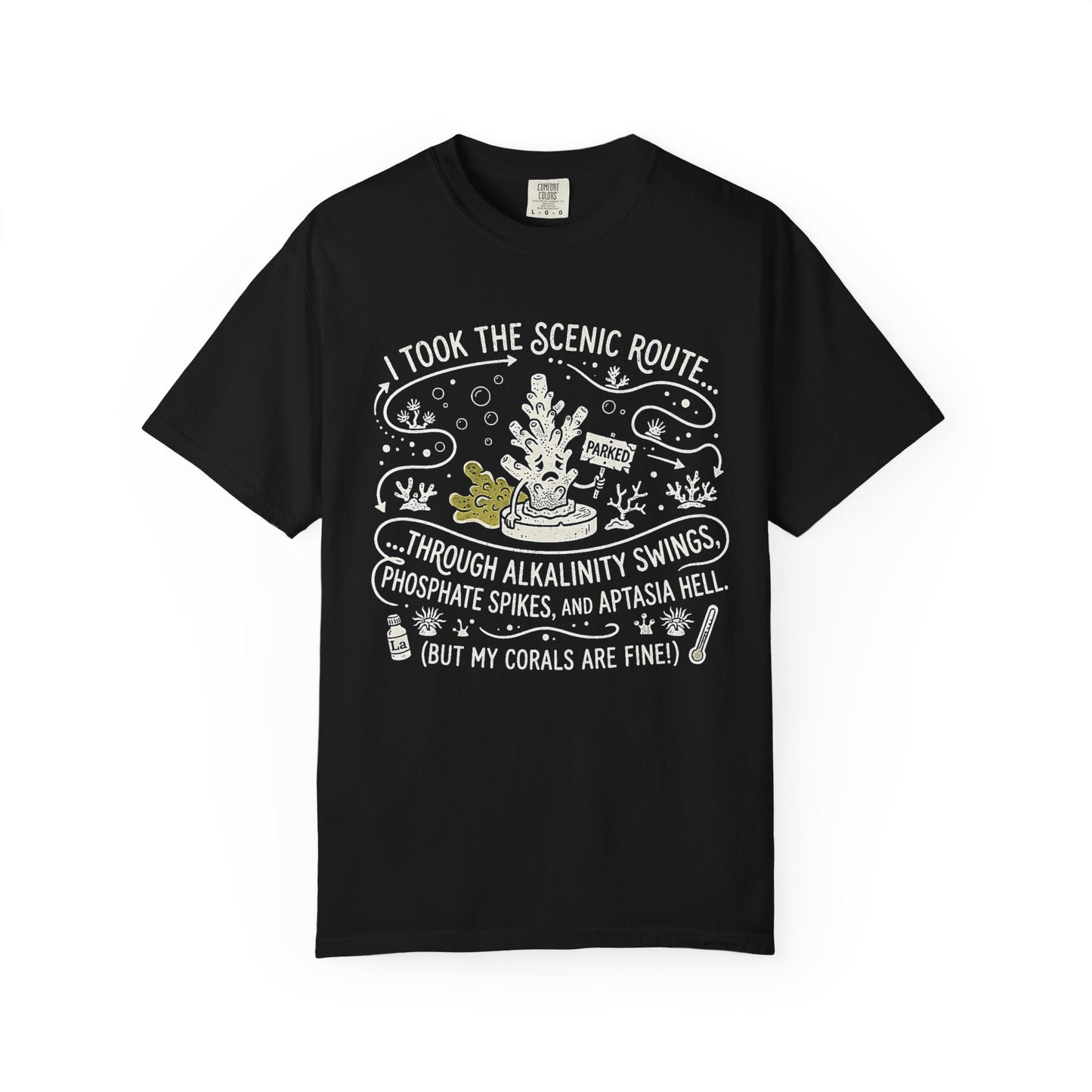 THE SCENIC ROUTE – Saltwater Aquarium Graphic T-Shirt
