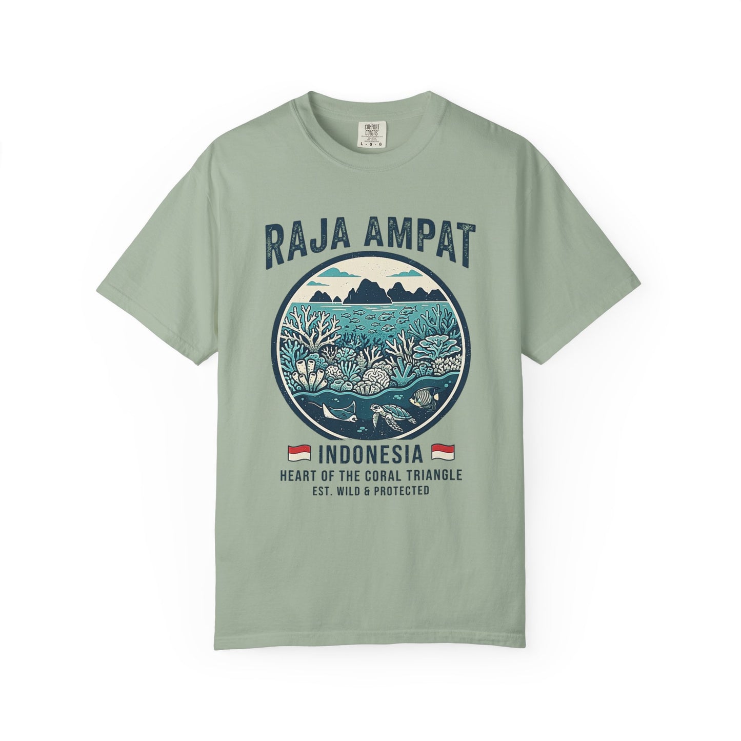 RAJA AMPAT, INDONESIA – Heart of the Coral Triangle Graphic T-Shirt