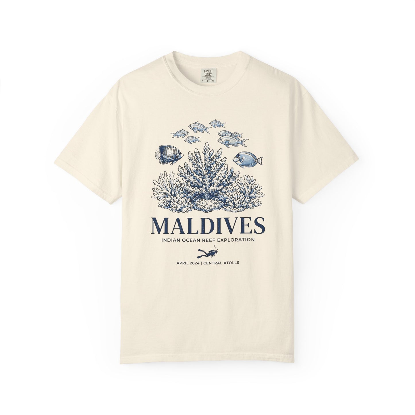 MALDIVES – Indian Ocean Reef Exploration Graphic T-Shirt