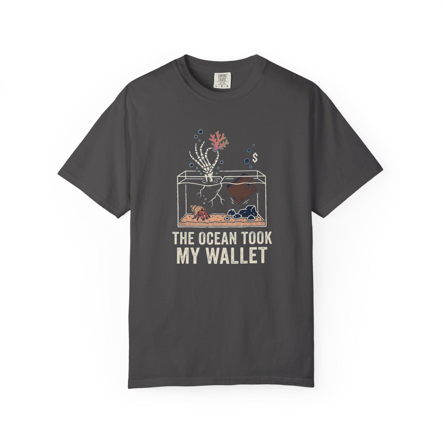 THE OCEAN TOOK MY WALLET – Saltwater Aquarium Graphic T-Shirt