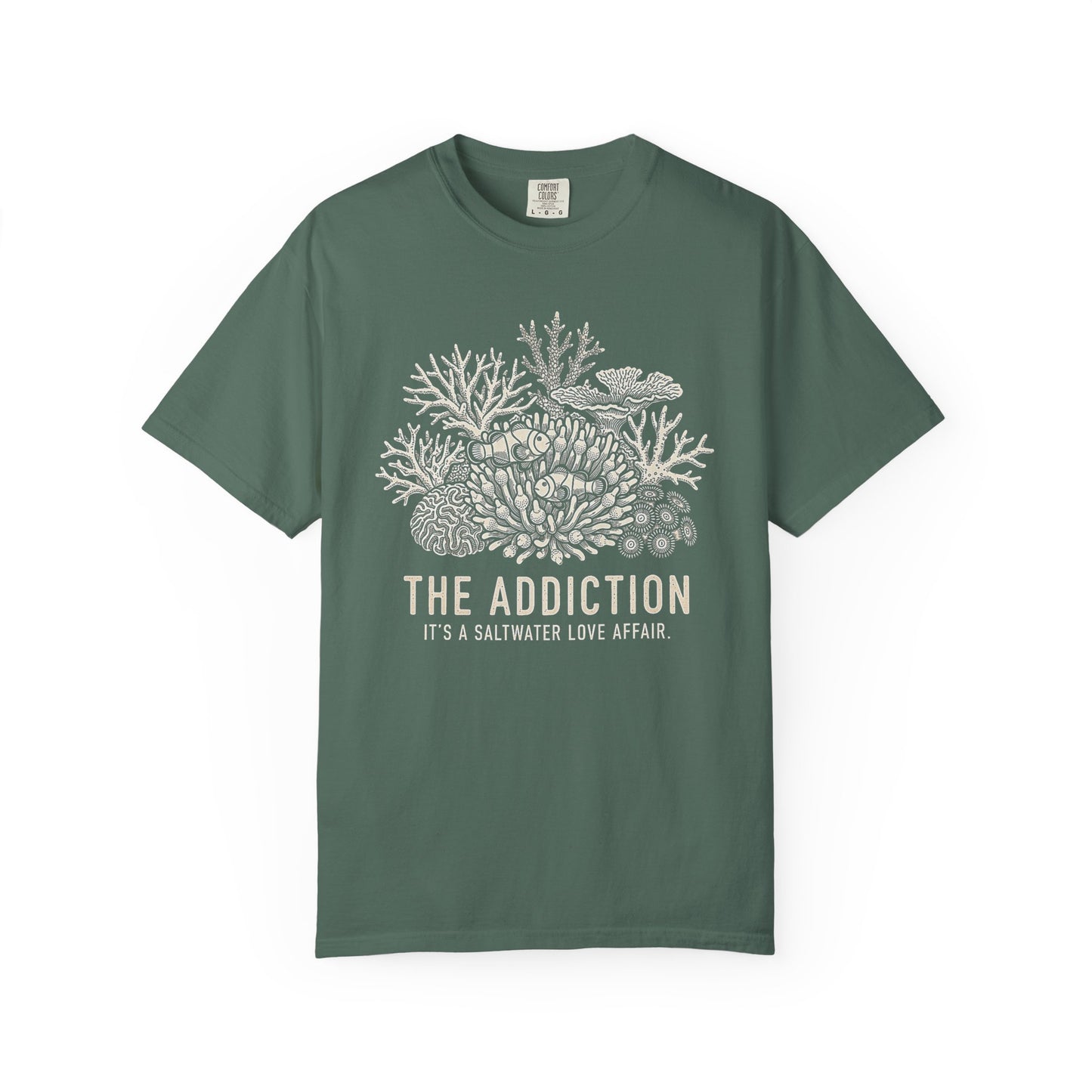 THE ADDICTION – Saltwater Aquarium Graphic T-Shirt