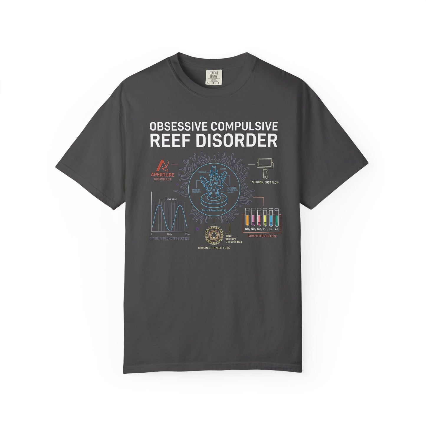 OBSESSIVE COMPULSIVE REEF DISORDER – Saltwater Aquarium Graphic T-Shirt