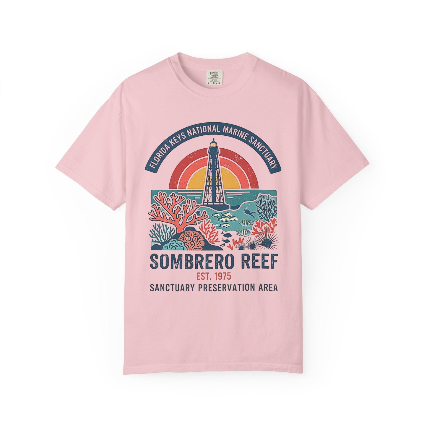 SOMBRERO REEF – Florida Keys National Marine Sanctuary Graphic T-Shirt