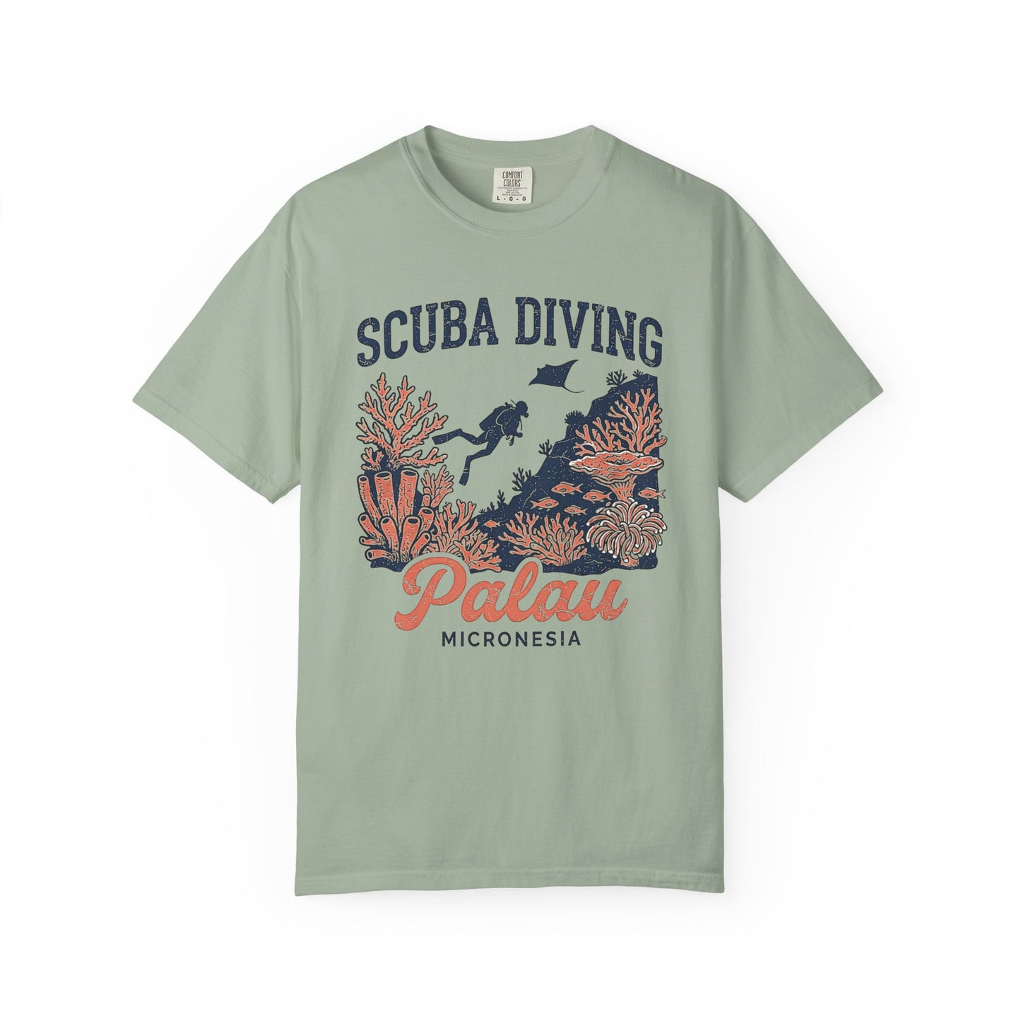 SCUBA DIVING PALAU – Saltwater Aquarium Graphic T-Shirt