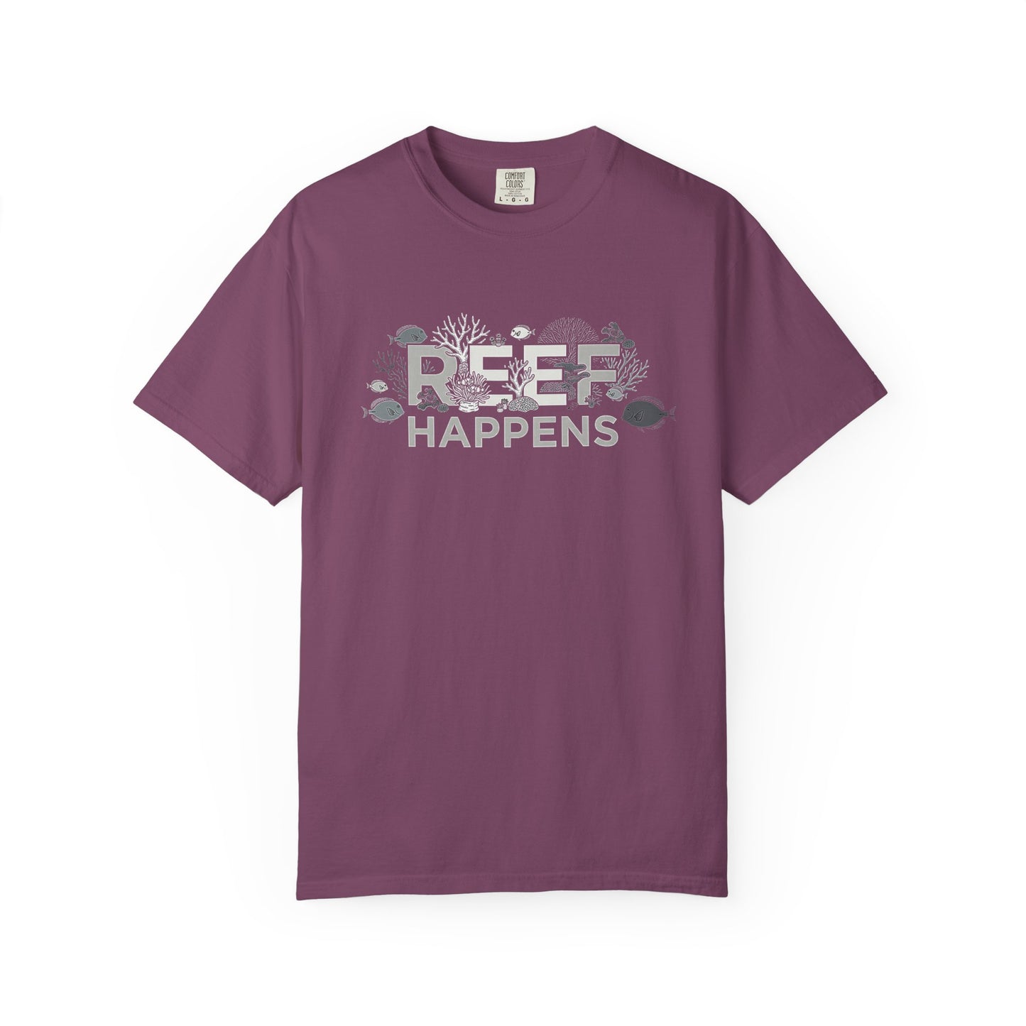 REEF HAPPENS – Saltwater Aquarium Graphic T-Shirt