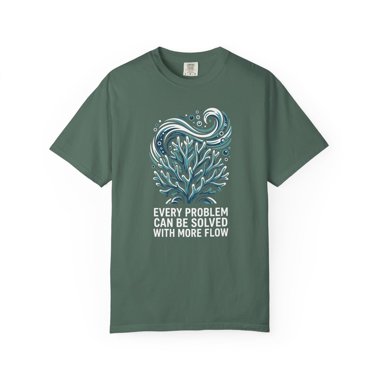 EVERY PROBLEM CAN BE SOLVED WITH MORE FLOW – Saltwater Aquarium Graphic T-Shirt