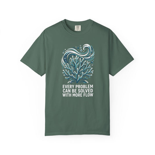 EVERY PROBLEM CAN BE SOLVED WITH MORE FLOW – Saltwater Aquarium Graphic T-Shirt