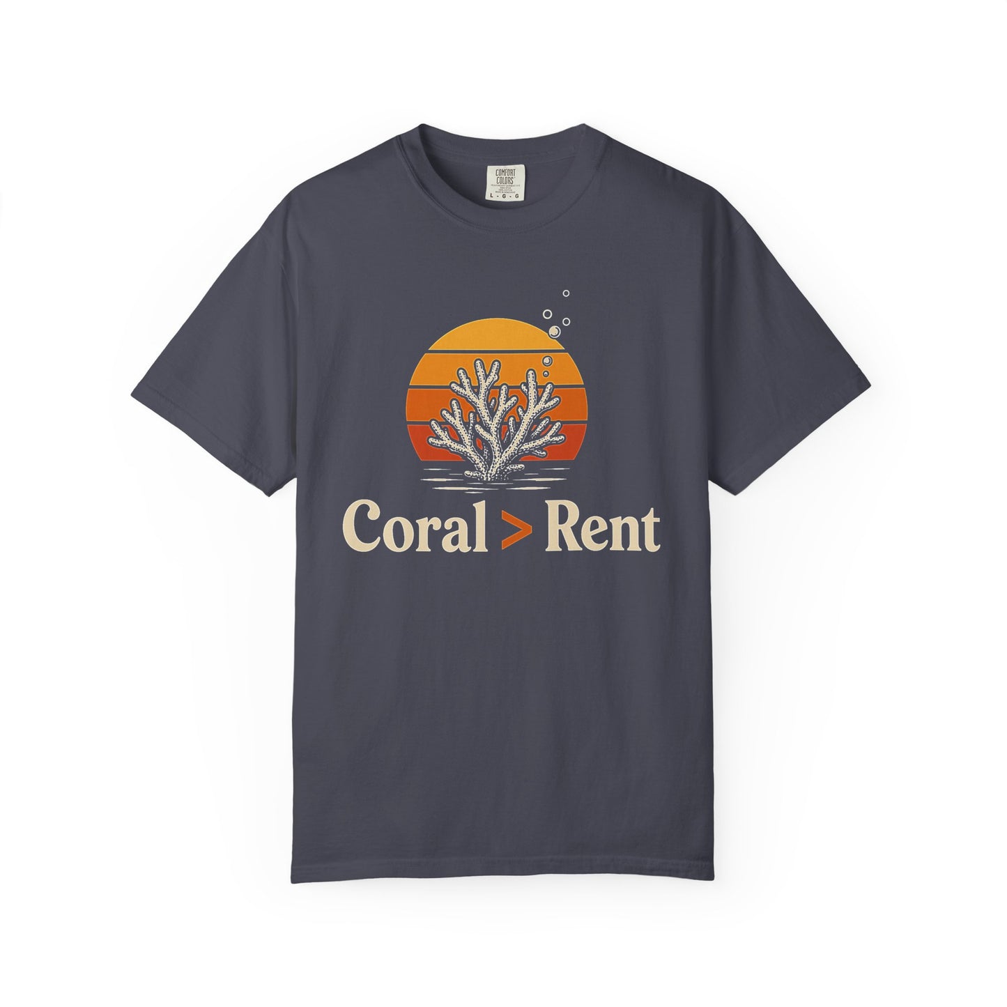 CORAL > RENT – Saltwater Aquarium Graphic T-Shirt