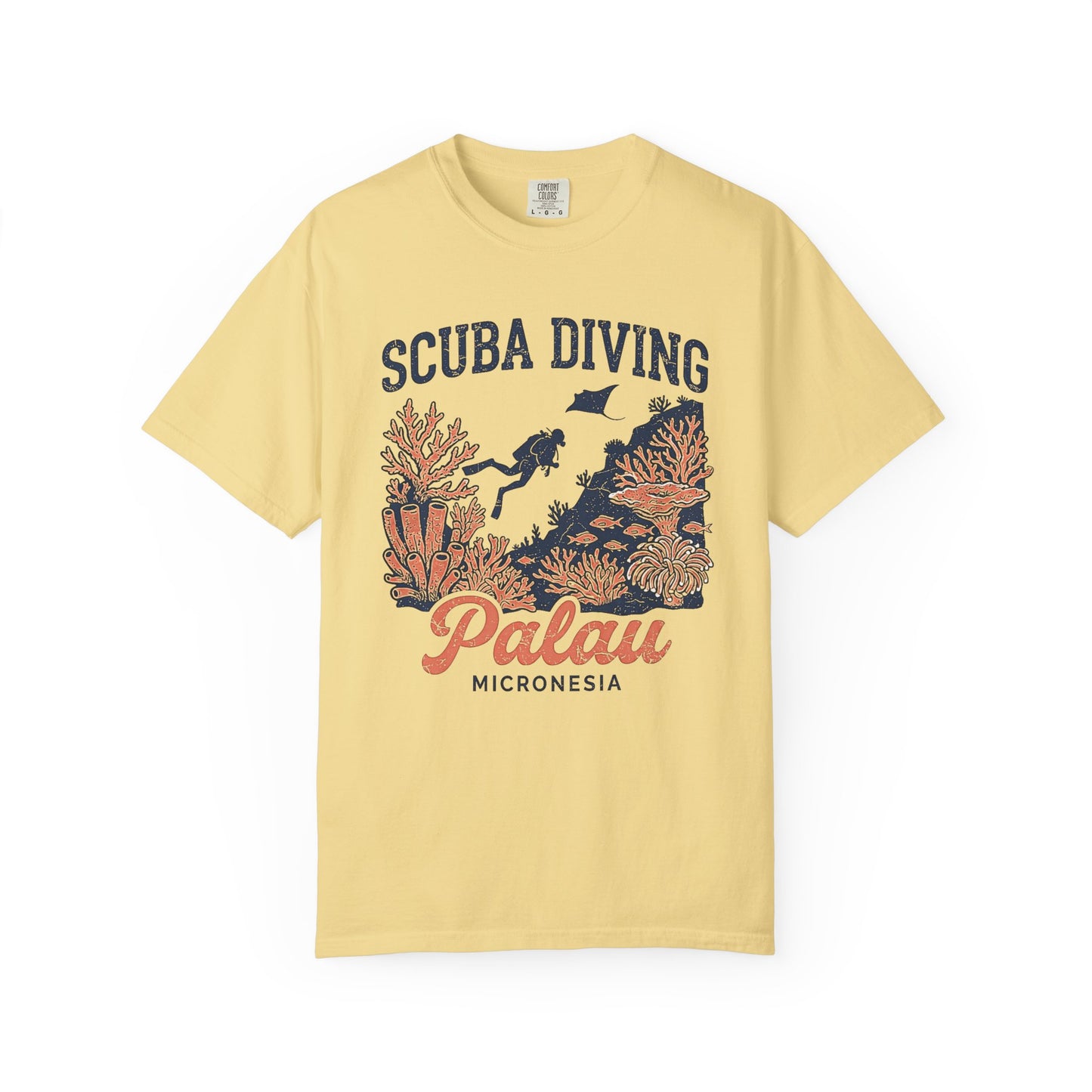 SCUBA DIVING PALAU – Saltwater Aquarium Graphic T-Shirt