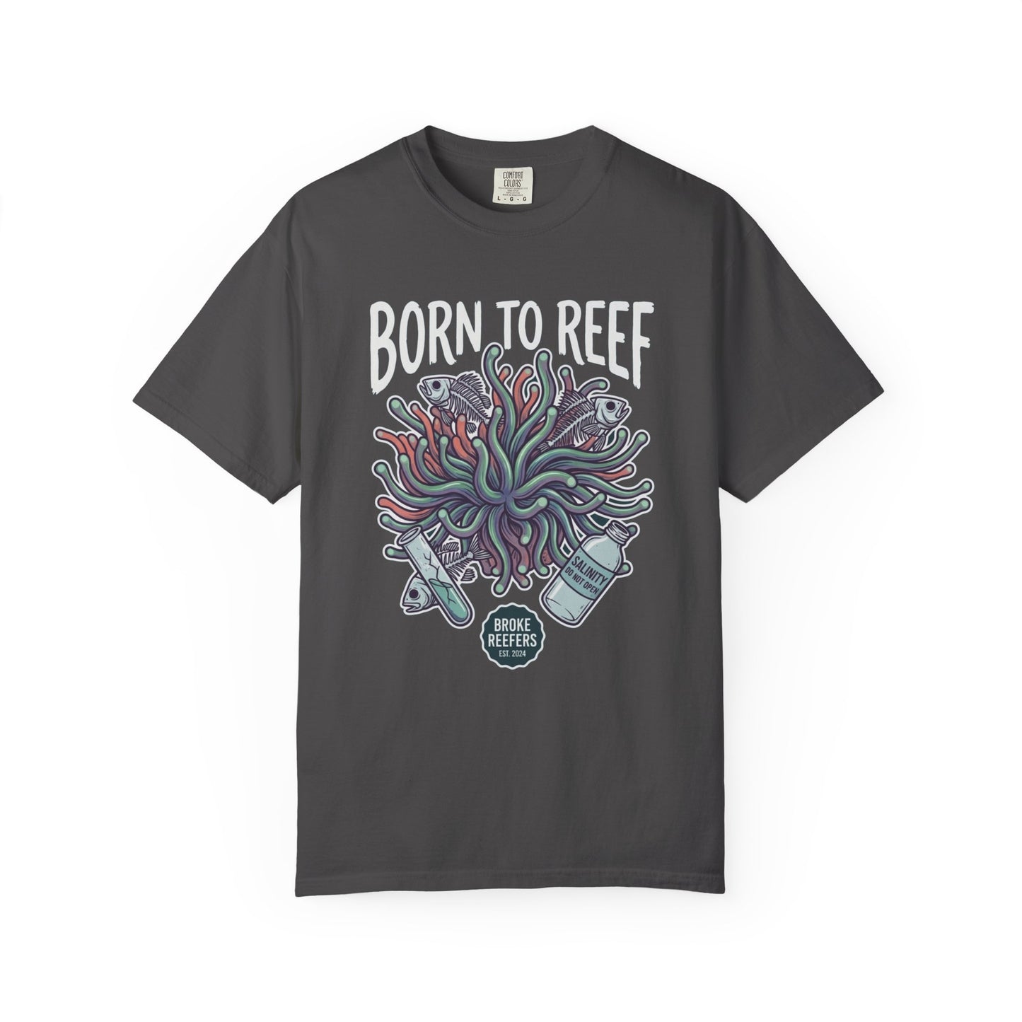 BORN TO REEF – Saltwater Aquarium Graphic T-Shirt