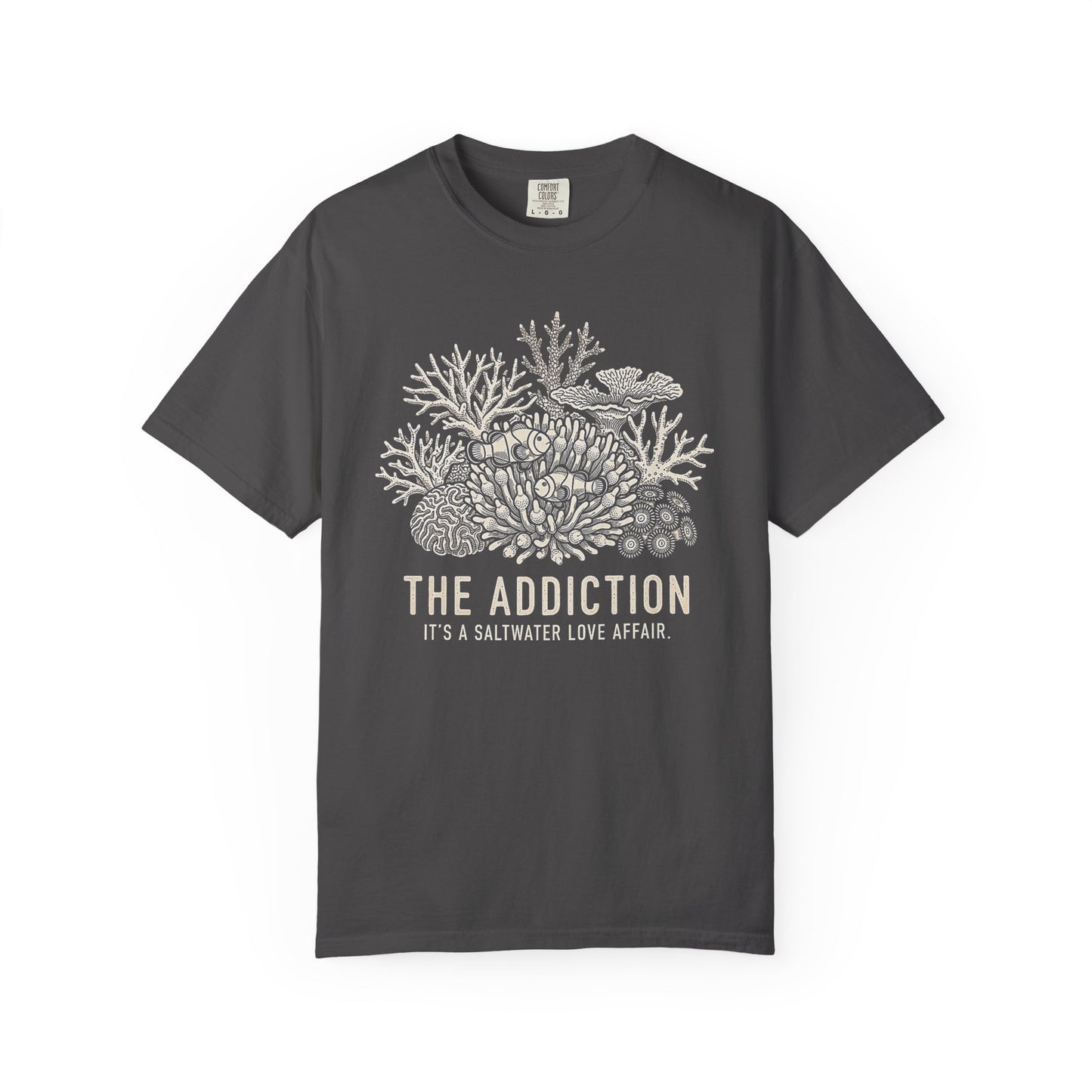 THE ADDICTION – Saltwater Aquarium Graphic T-Shirt