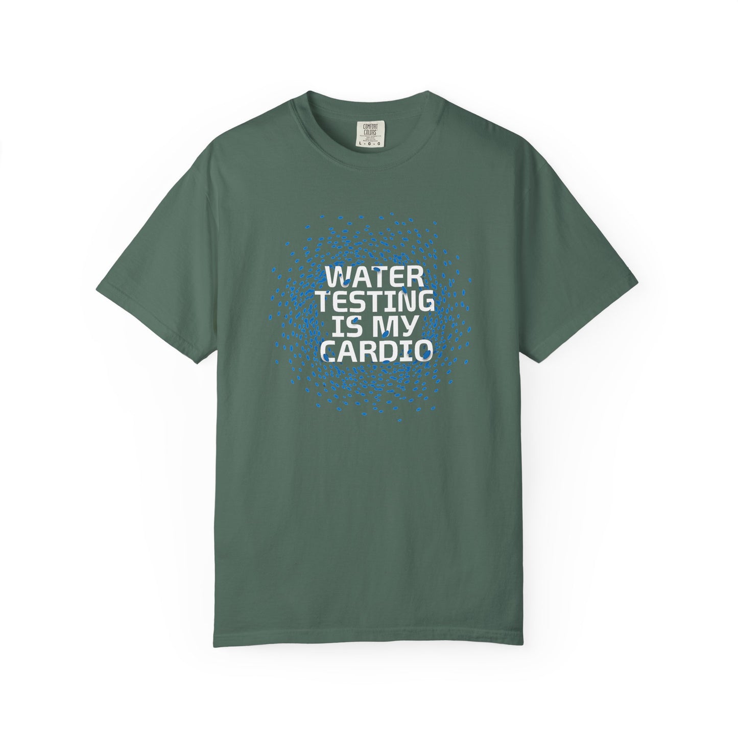 WATER TESTING IS MY CARDIO – Saltwater Aquarium Graphic T-Shirt