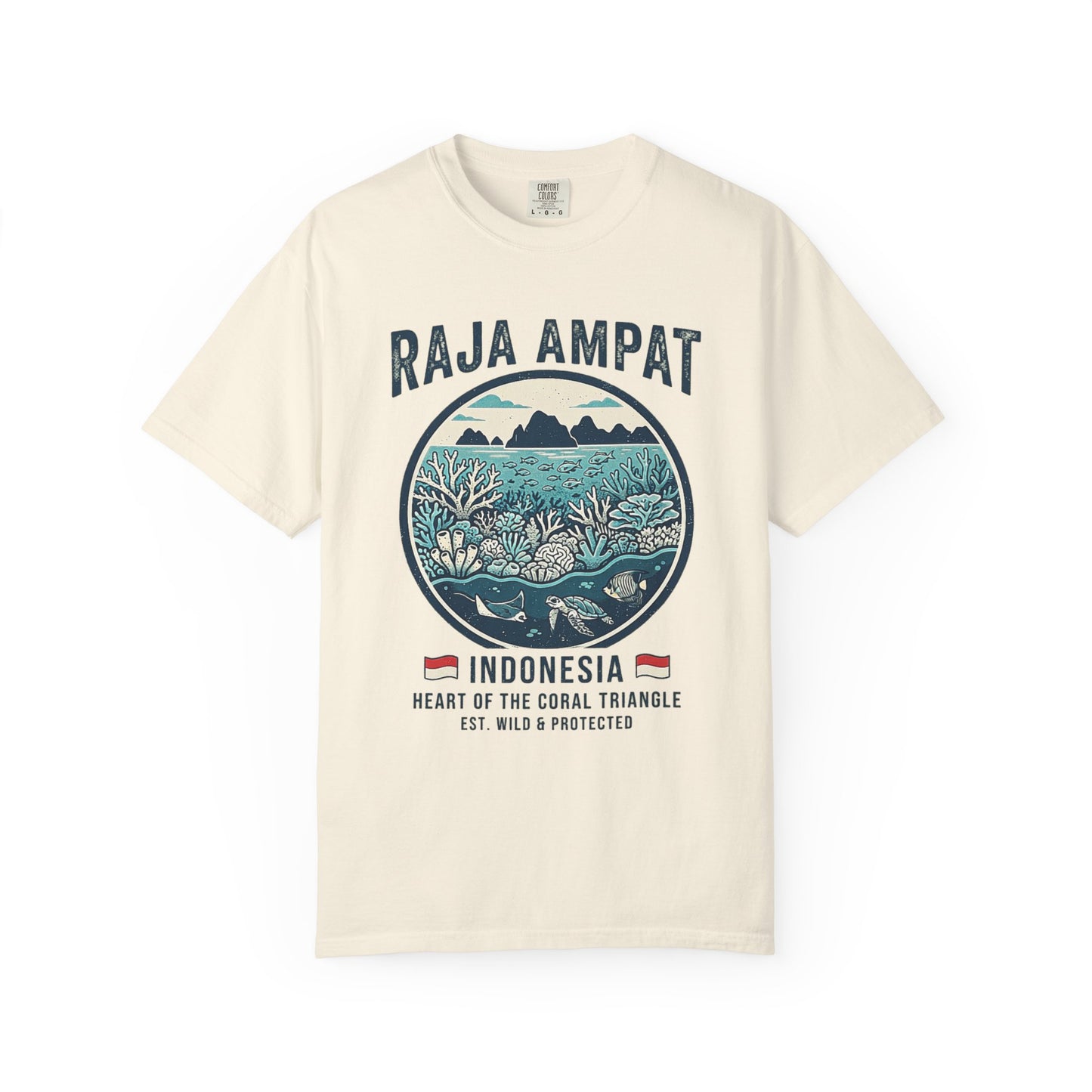 RAJA AMPAT, INDONESIA – Heart of the Coral Triangle Graphic T-Shirt