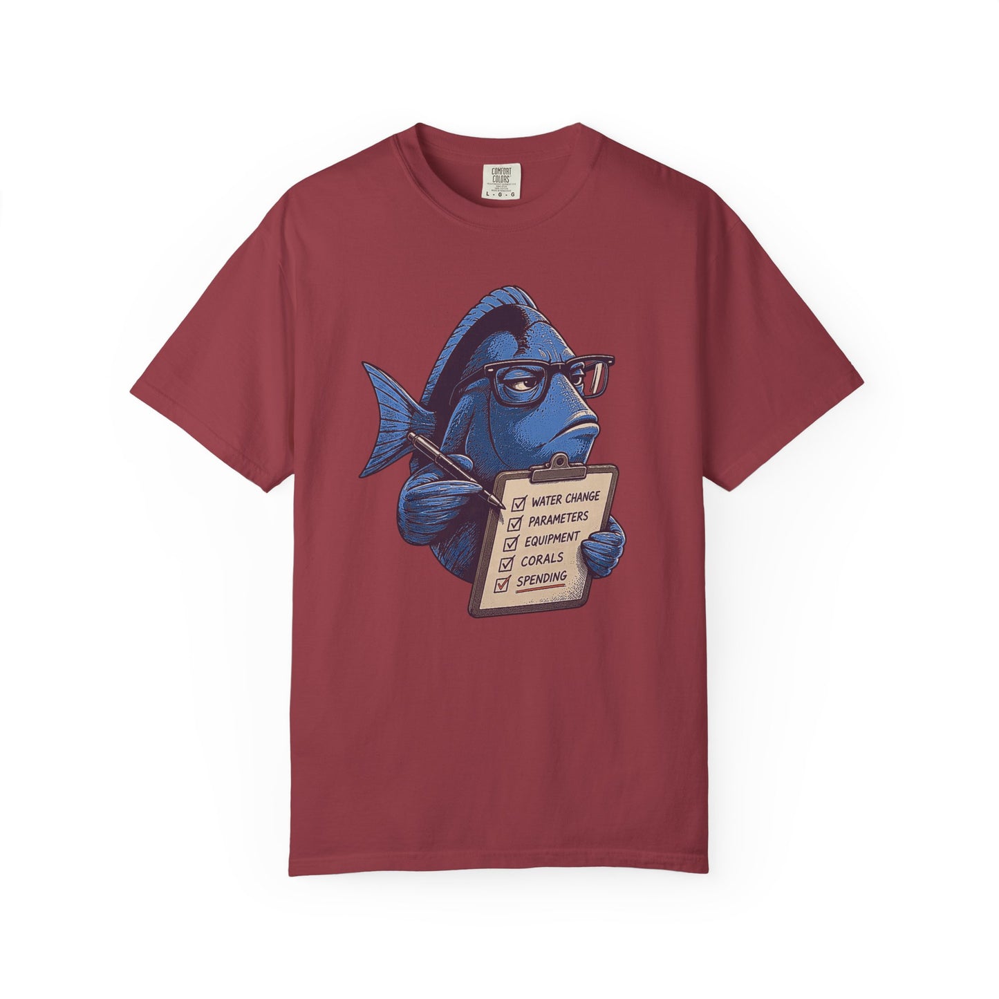 THE REEFER’S CHECKLIST – Saltwater Aquarium Graphic T-Shirt