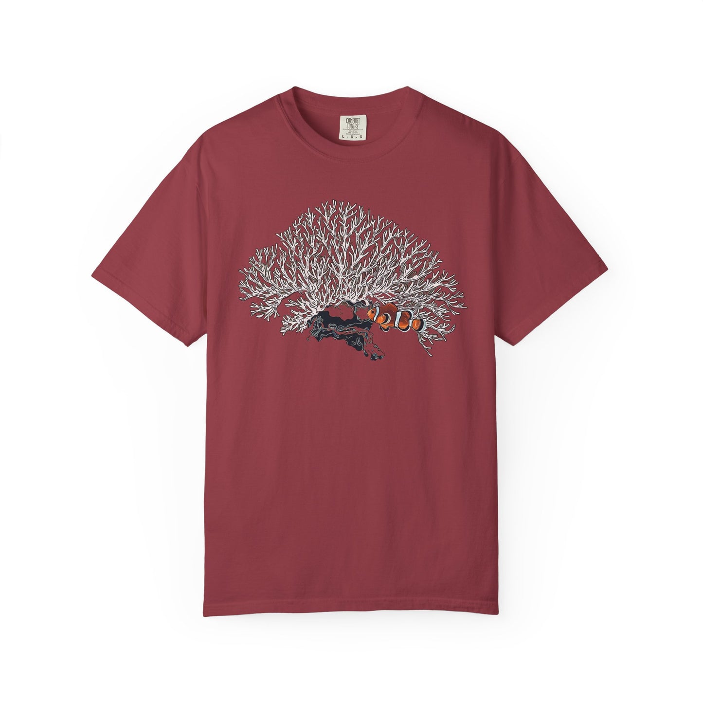 CLOWNFISH & CORAL – Saltwater Aquarium Graphic T-Shirt