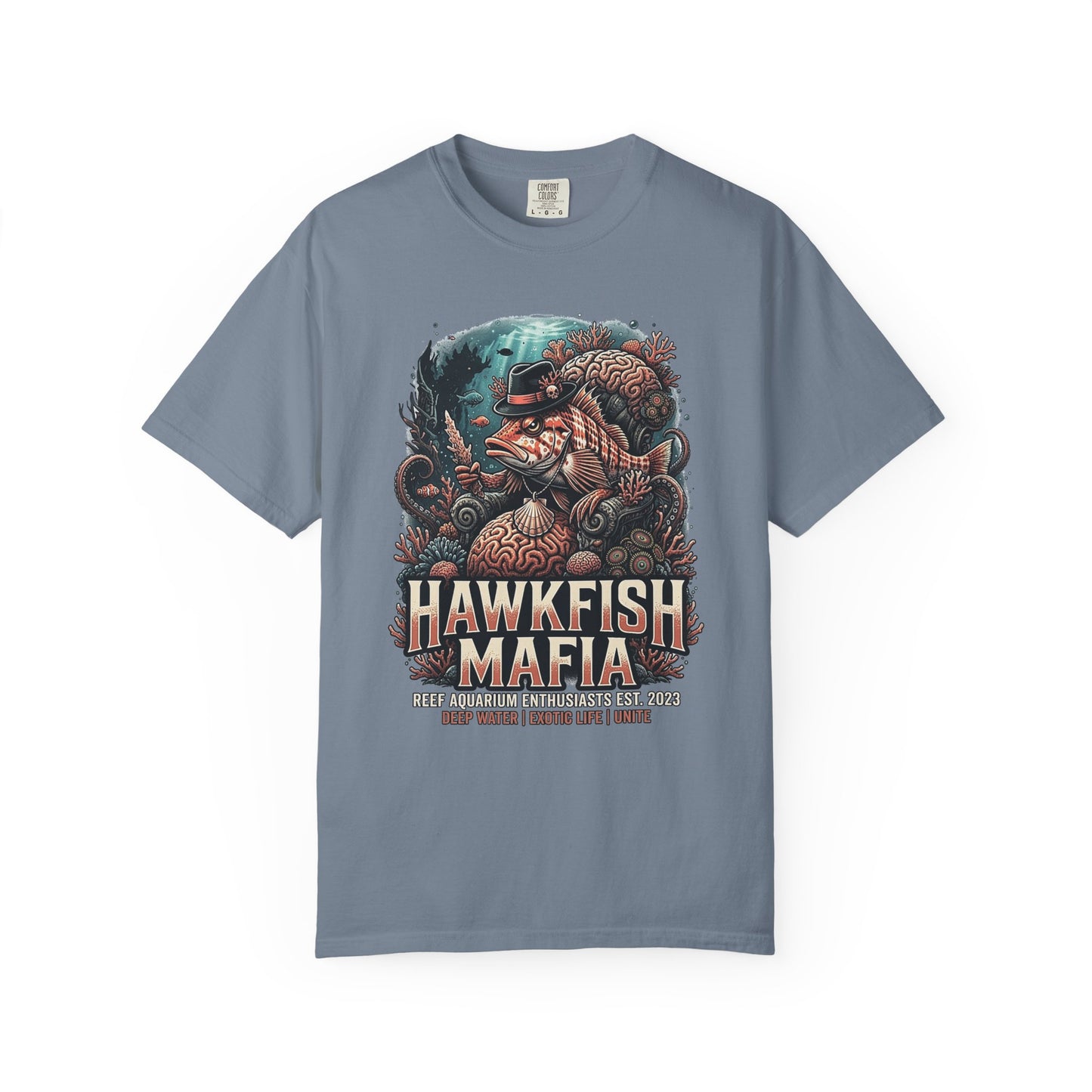 HAWKFISH MAFIA – Saltwater Aquarium Graphic T-Shirt