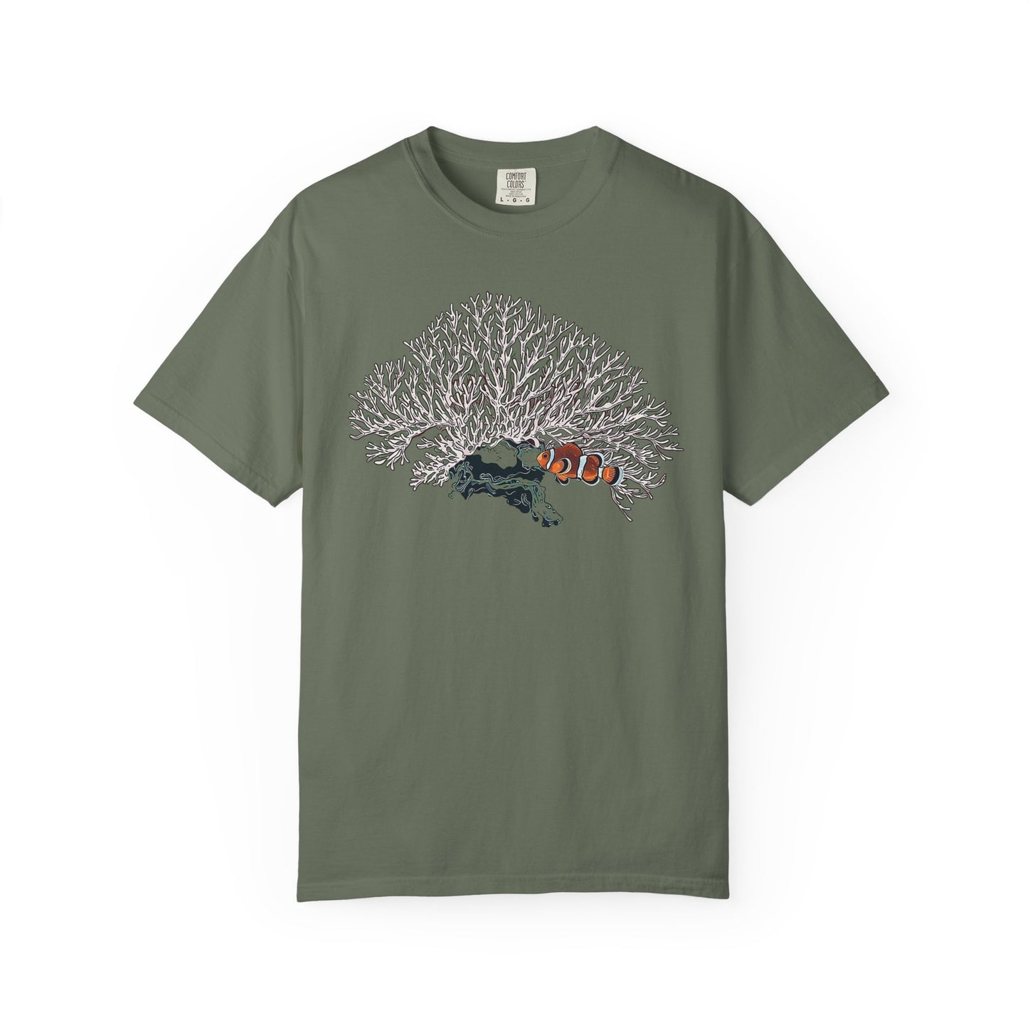 CLOWNFISH & CORAL – Saltwater Aquarium Graphic T-Shirt