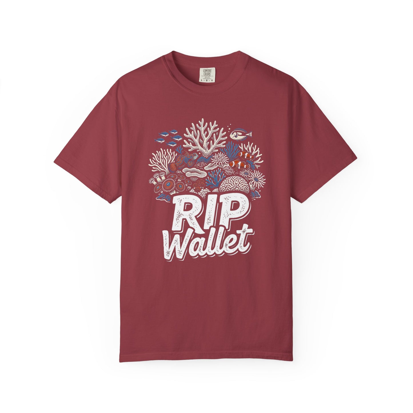 RIP WALLET – Saltwater Aquarium Graphic T-Shirt