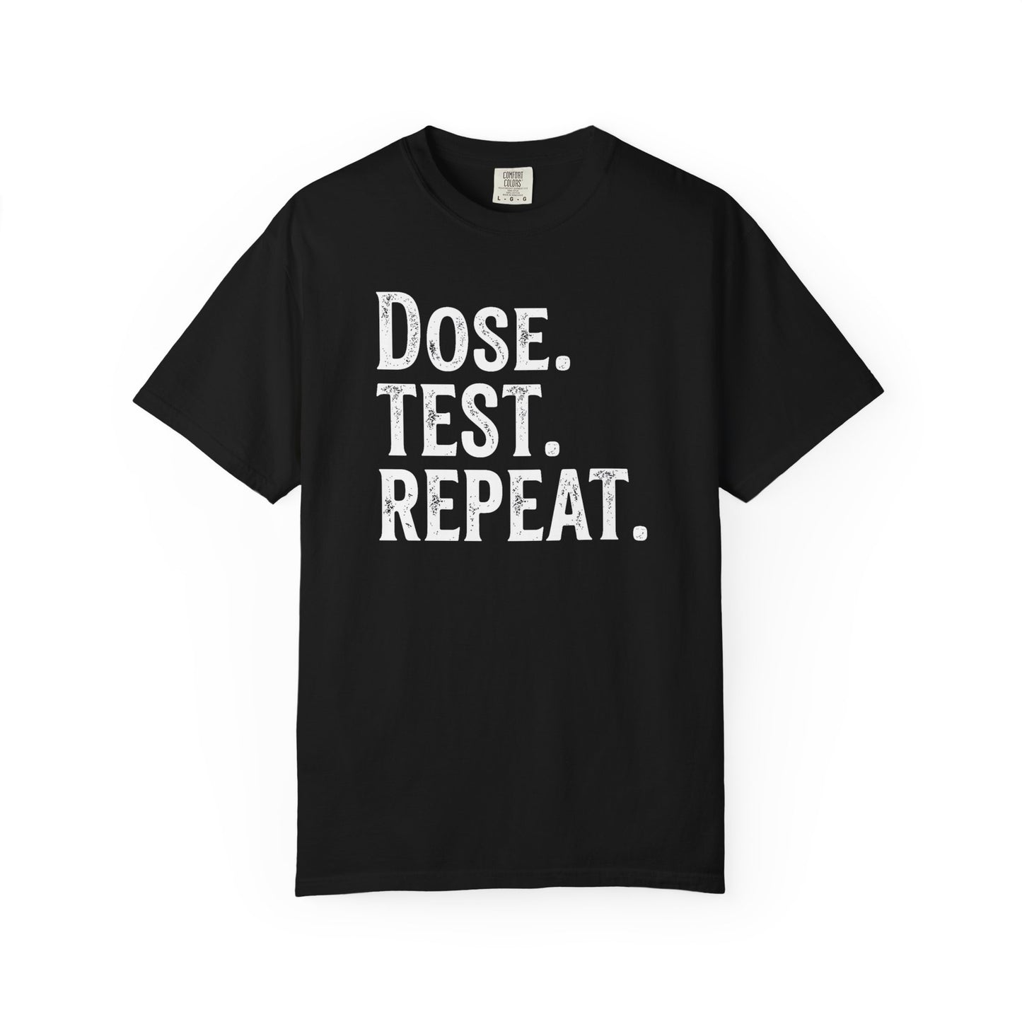 DOSE. TEST. REPEAT. – Saltwater Aquarium Graphic T-Shirt