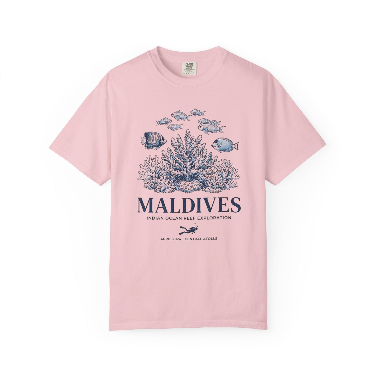 MALDIVES – Indian Ocean Reef Exploration Graphic T-Shirt