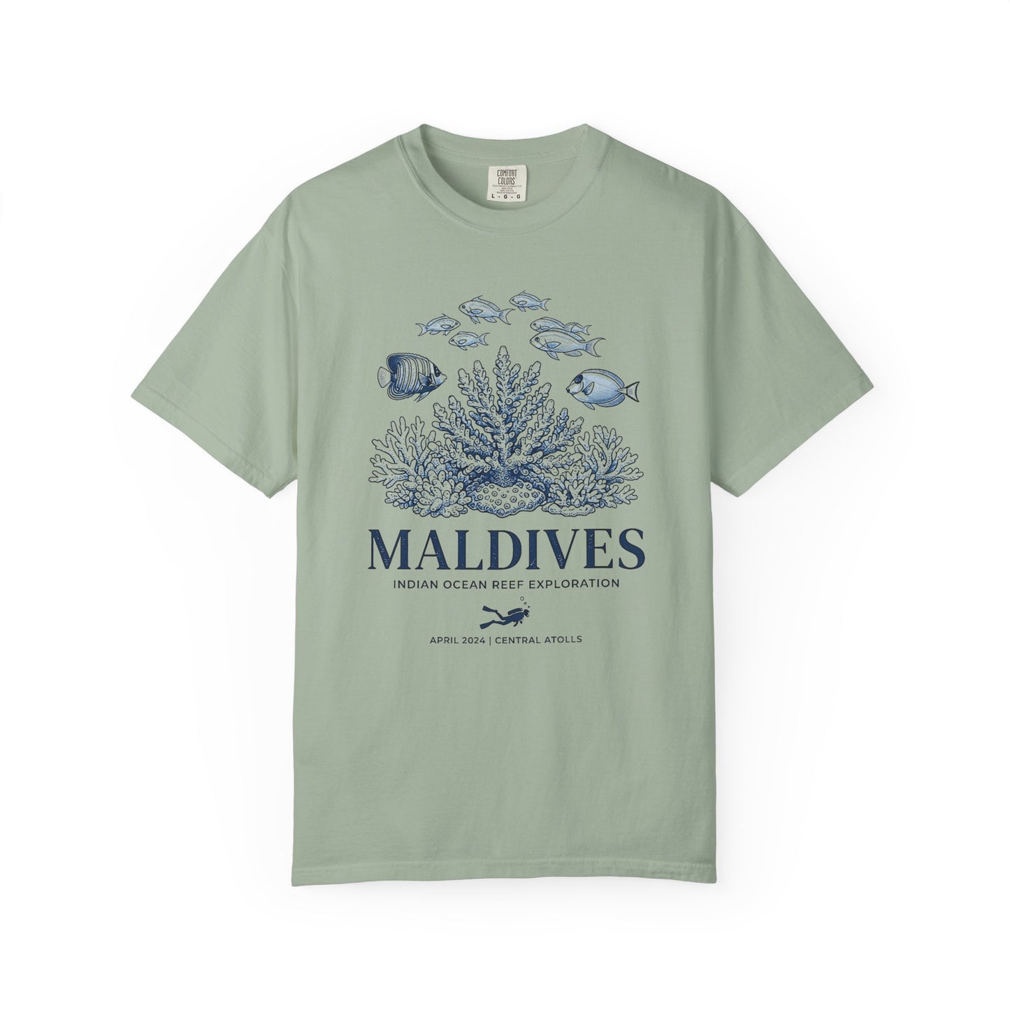 MALDIVES – Indian Ocean Reef Exploration Graphic T-Shirt