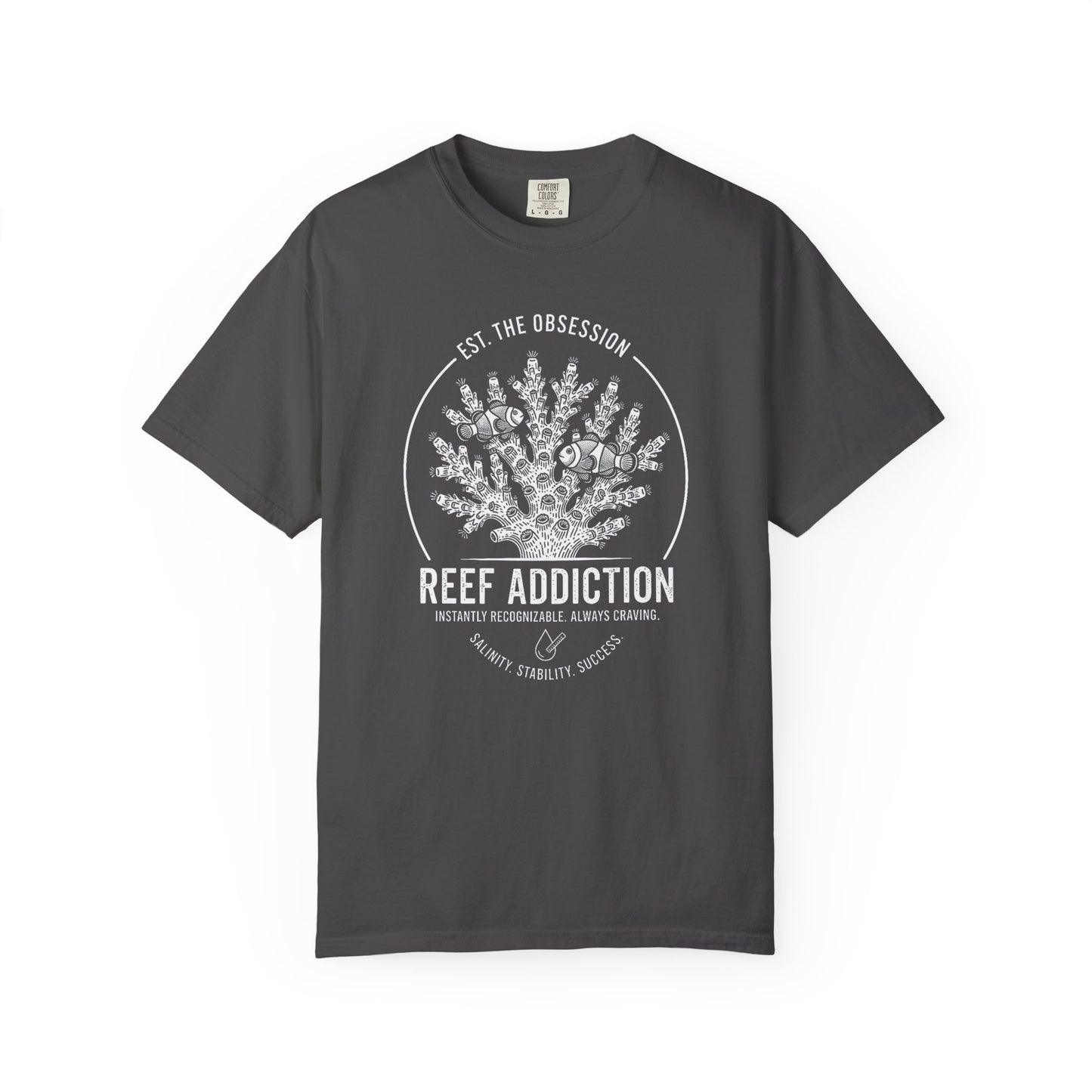 REEF ADDICTION – Saltwater Aquarium Graphic T-Shirt
