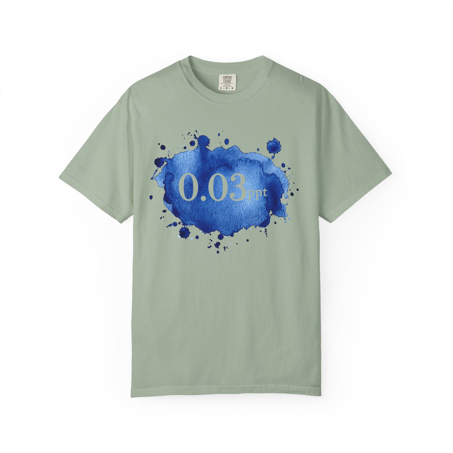 0.03 ppt: THE STABILITY GOAL – Saltwater Aquarium Graphic T-Shirt