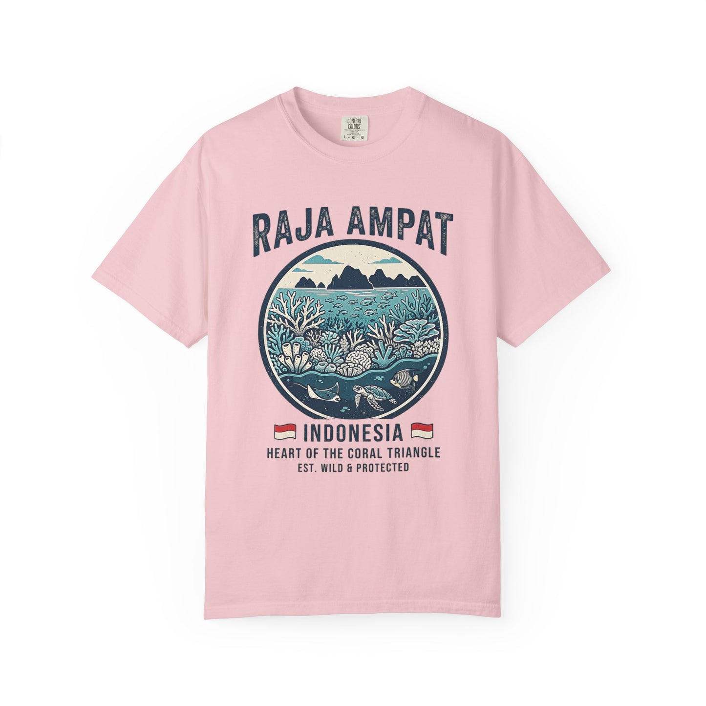 RAJA AMPAT, INDONESIA – Heart of the Coral Triangle Graphic T-Shirt