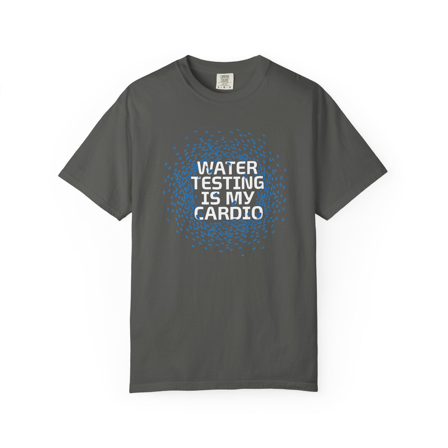 WATER TESTING IS MY CARDIO – Saltwater Aquarium Graphic T-Shirt